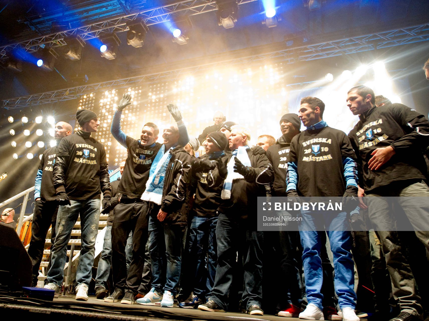  Svenska Mästare 2010, SM-guld, jubel, glädje.