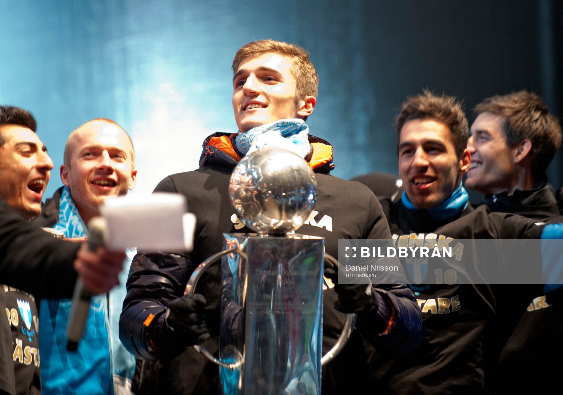 Svenska Mästare 2010, SM-guld, jubel, glädje. Dardan