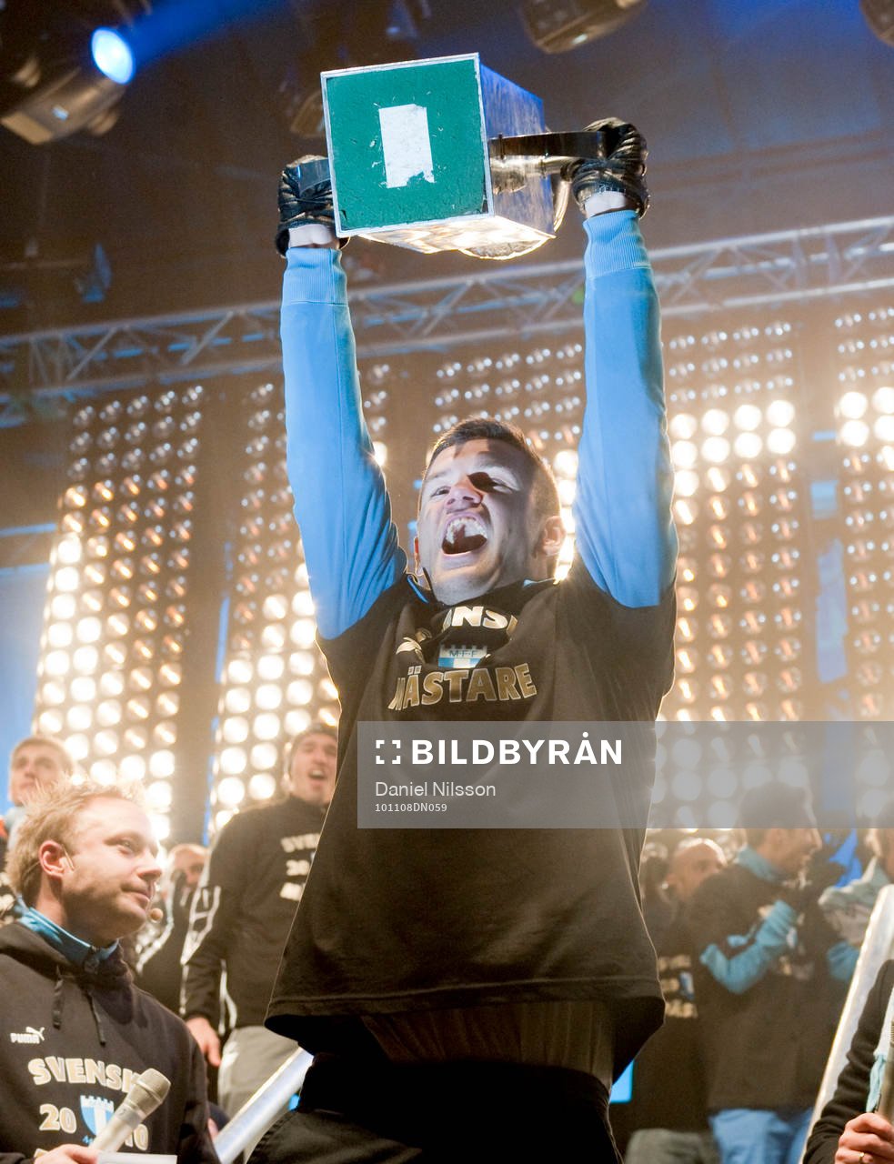 Svenska Mästare 2010, SM-guld, jubel, glädje. Ivo