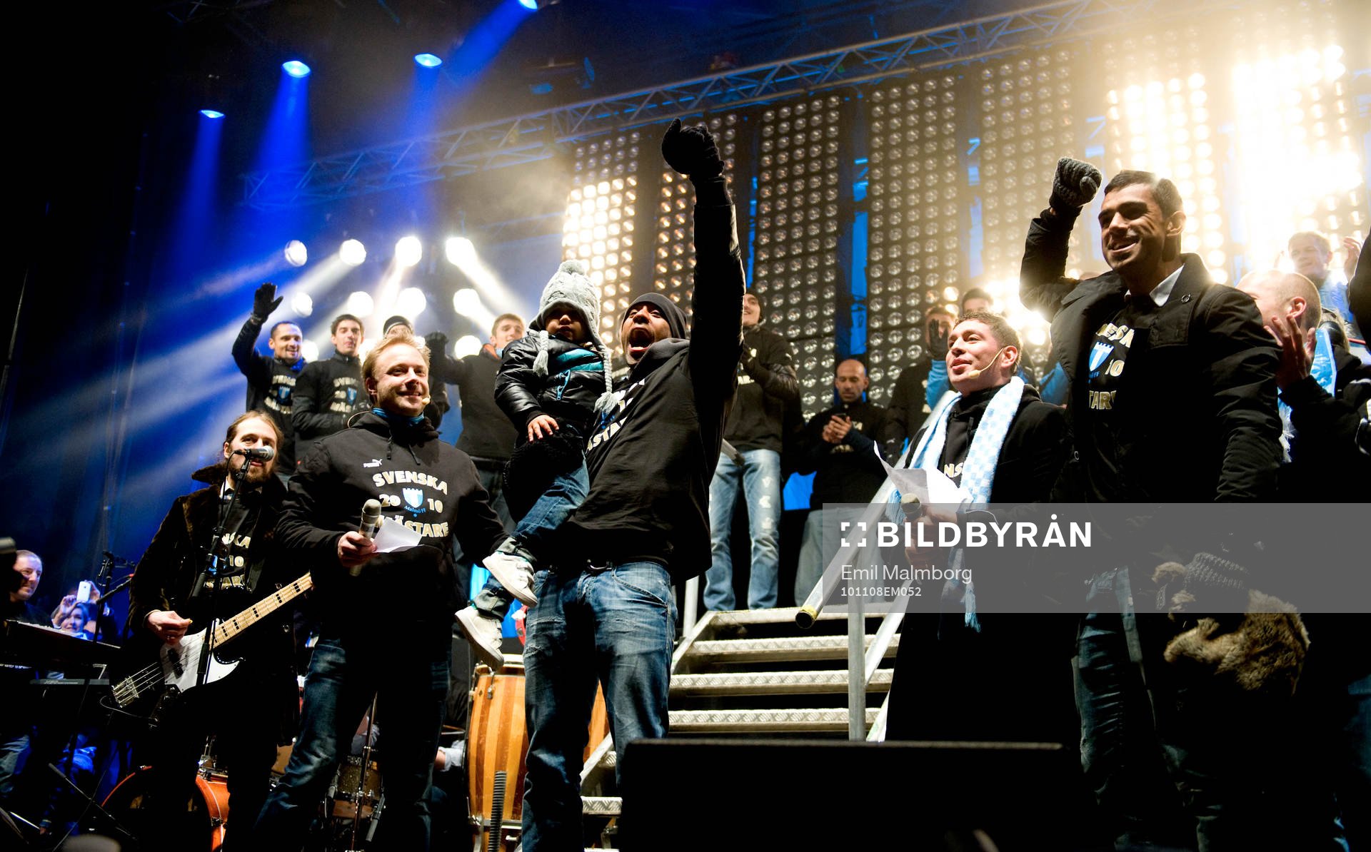 Svenska Mästare 2010, SM-guld, jubel, glädje