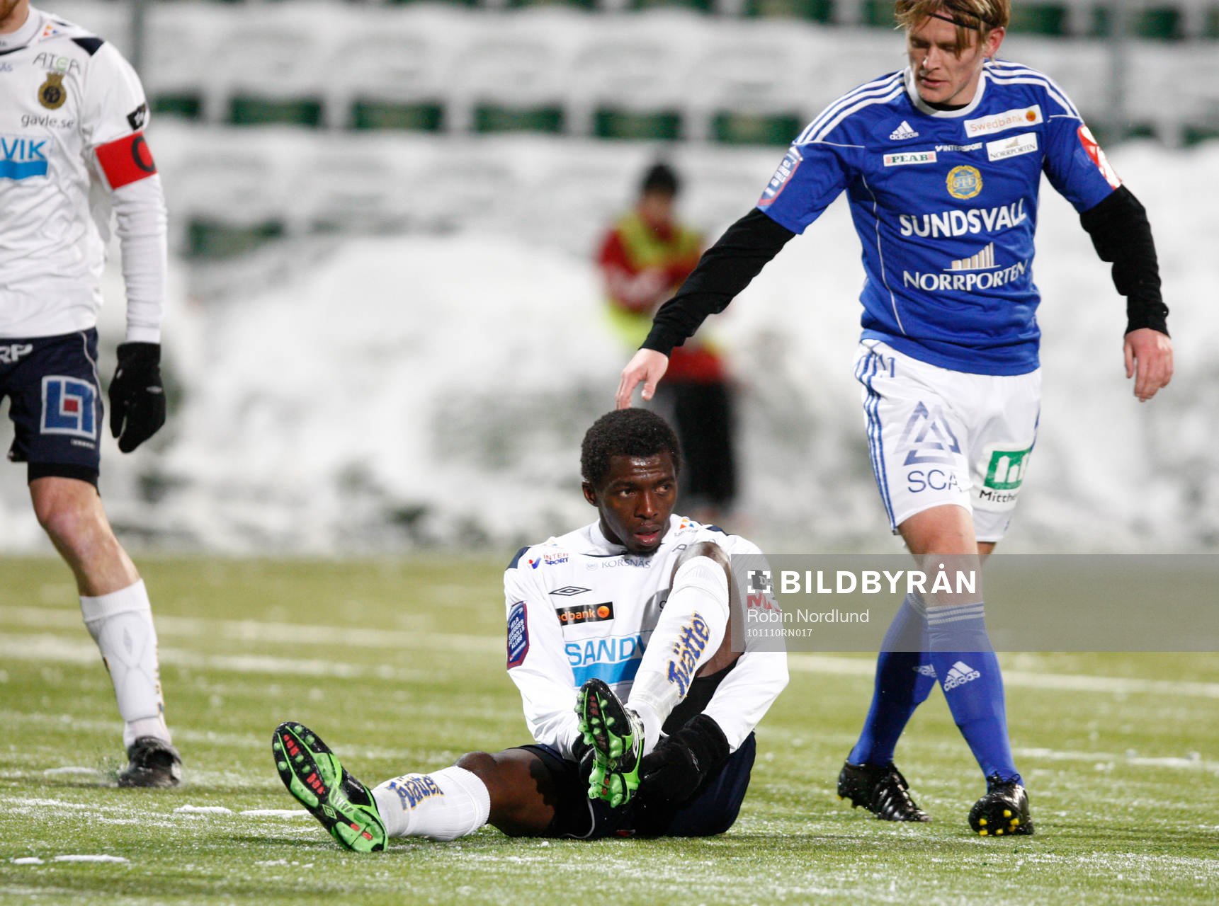 Omar Jawo, Gefle och Ari Skulason, Sundsvall