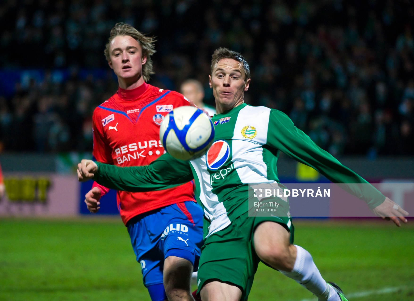 Rasmus Jönsson, Helsingborg och David Johansson, Hammarby