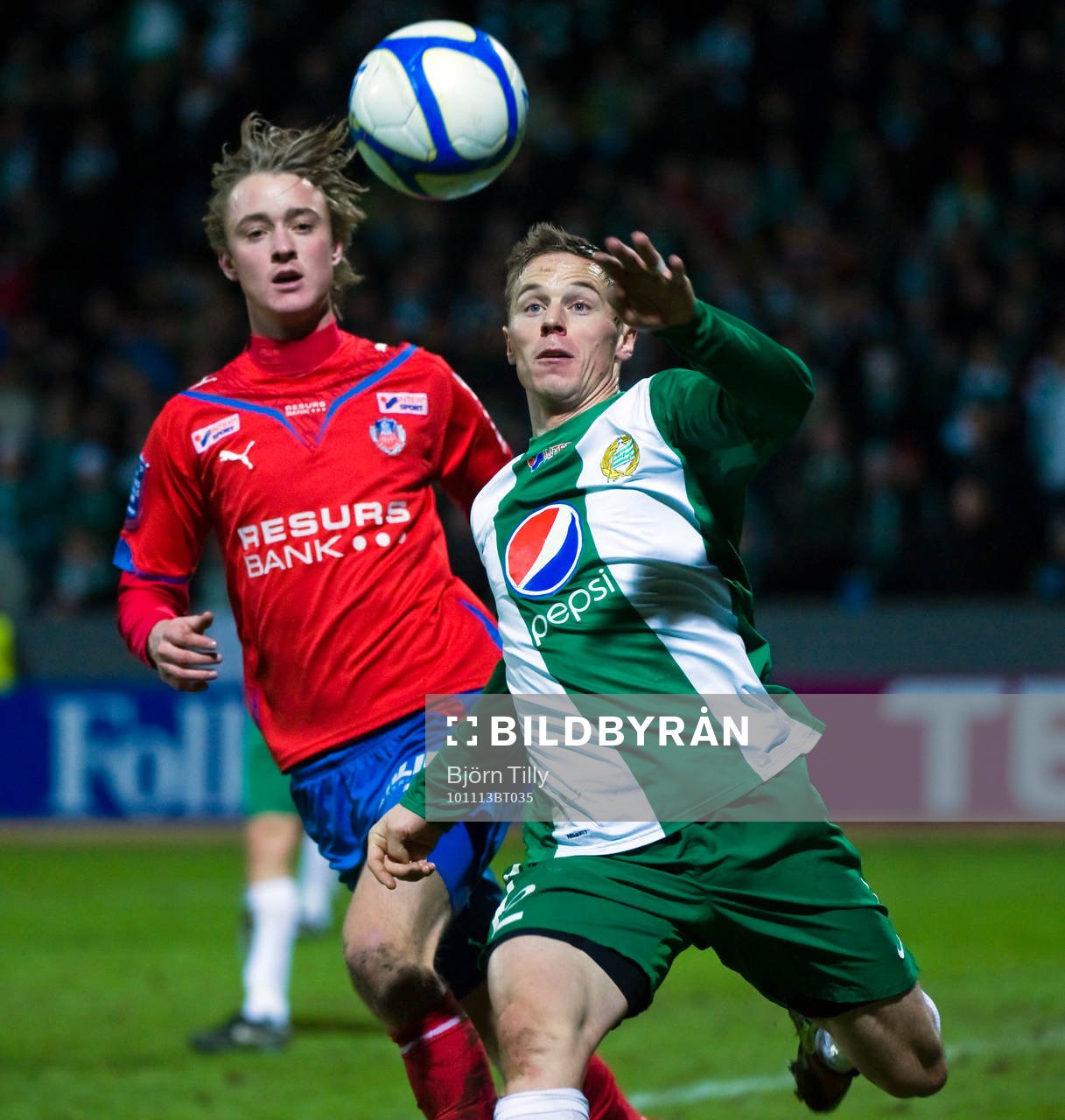 Rasmus Jönsson, Helsingborg och David Johansson, Hammarby