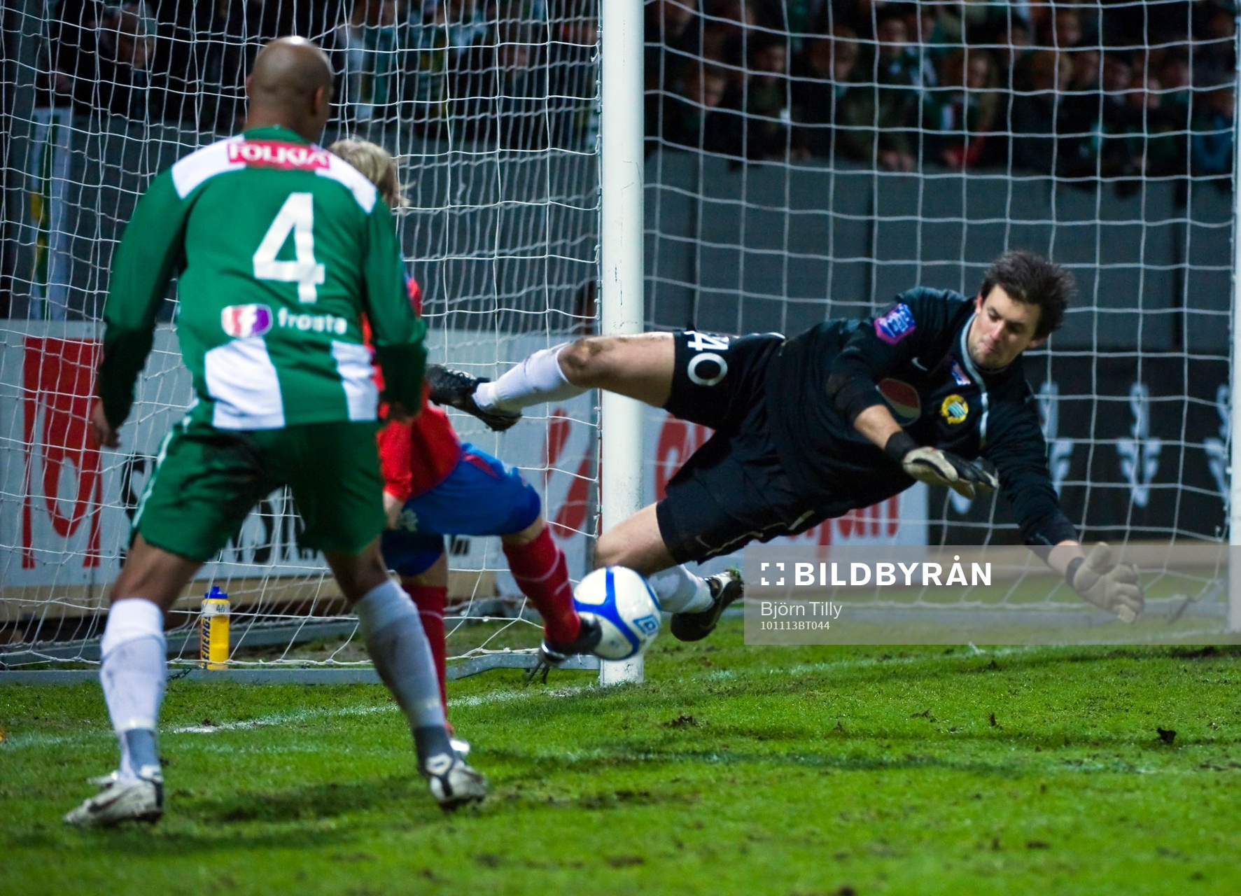 Johannes Hopf, målvakt, Hammarby matchens lirare i Hammarby