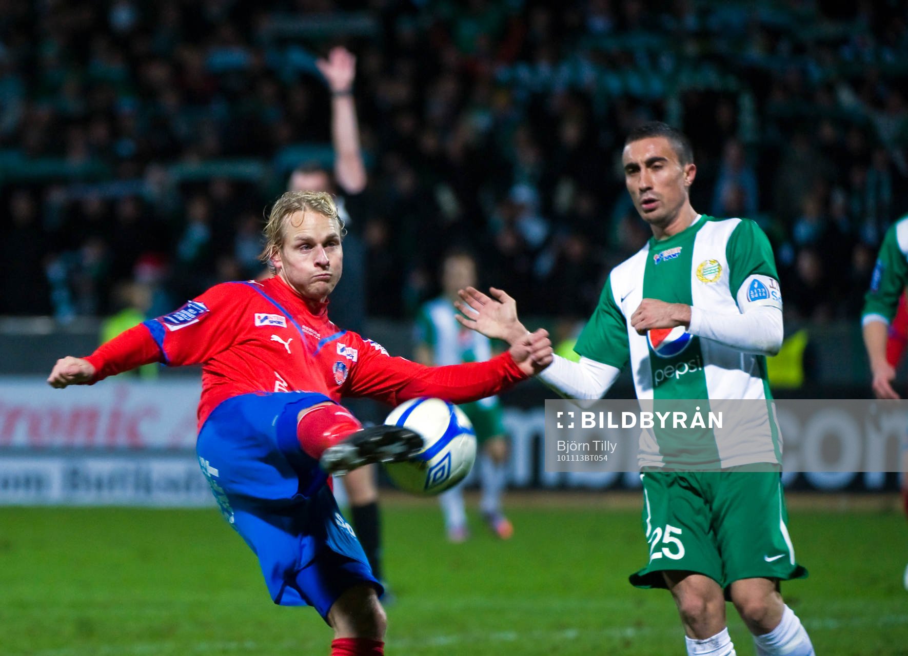 Erik Sundin, Helsingborg och Fadi Malke, Hammarby