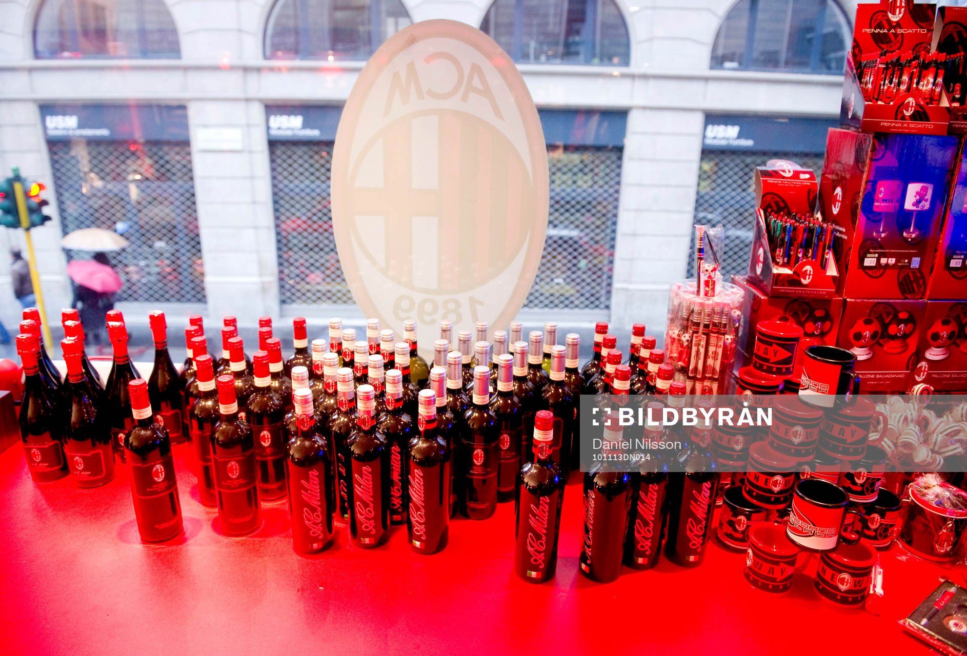 Fotboll, Italiensk liga, Serie A, Milan store, souvenir