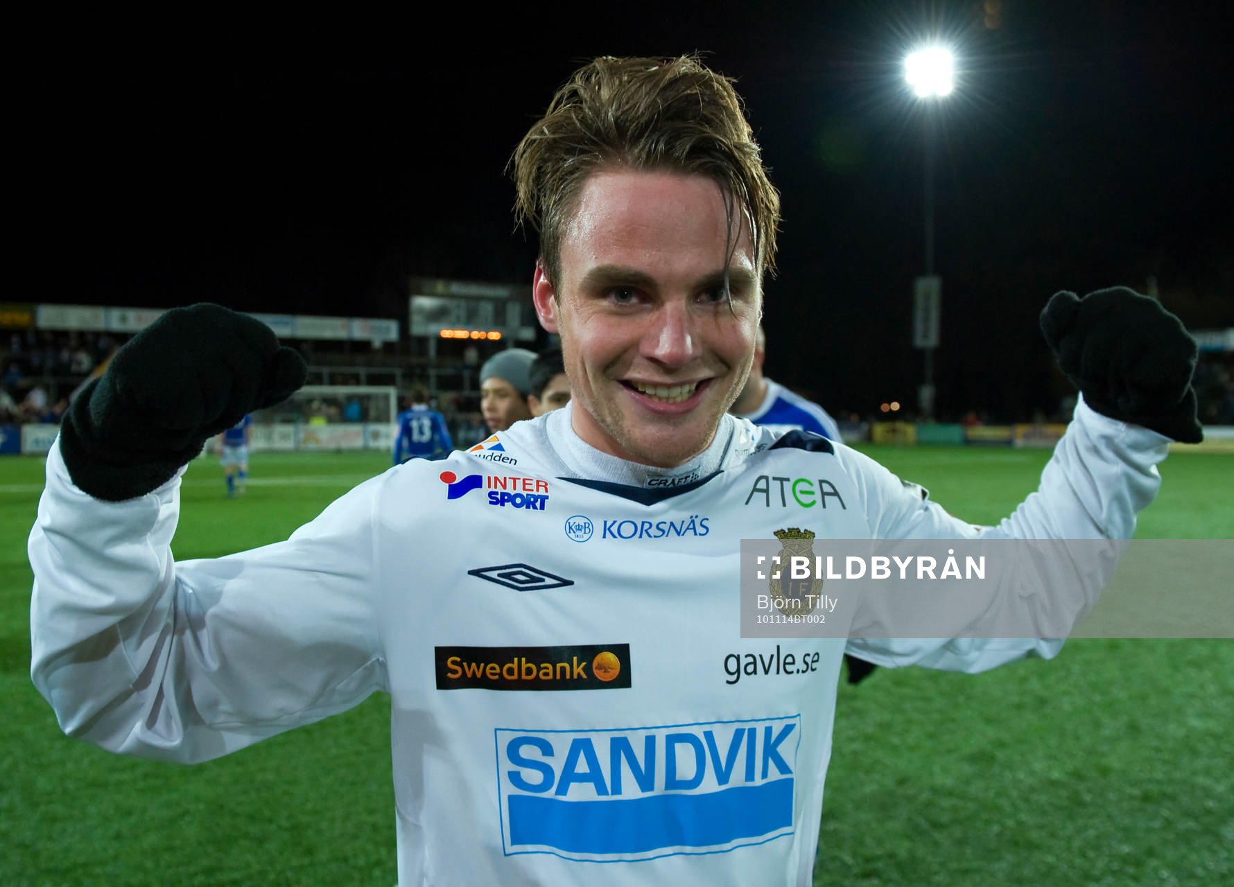 Matchvinnare Hjalmar Öhagen, Gefle