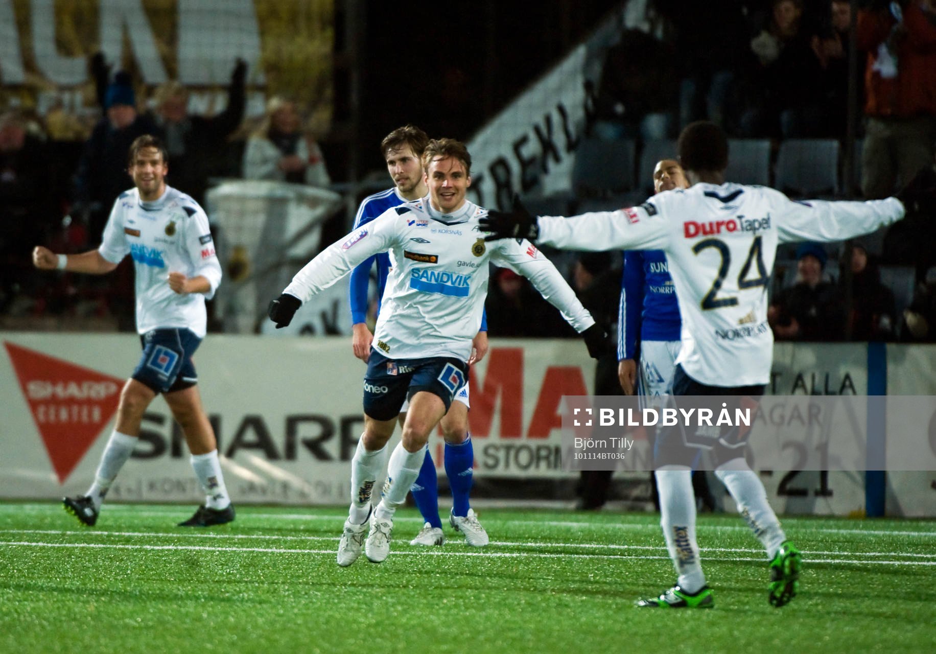 Hjalmar Öhagen, Gefle, jubel