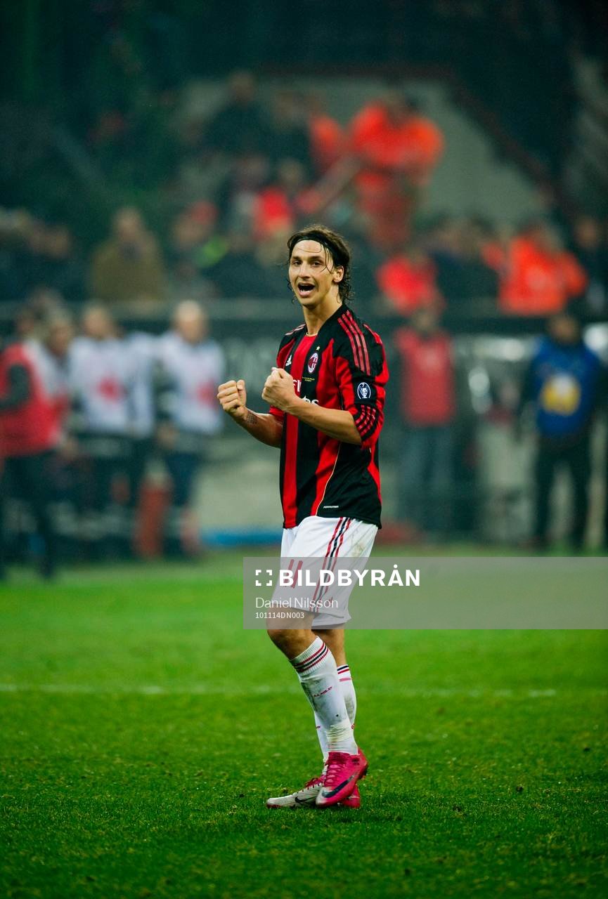 Zlatan Ibrahimovic, Milan jubel