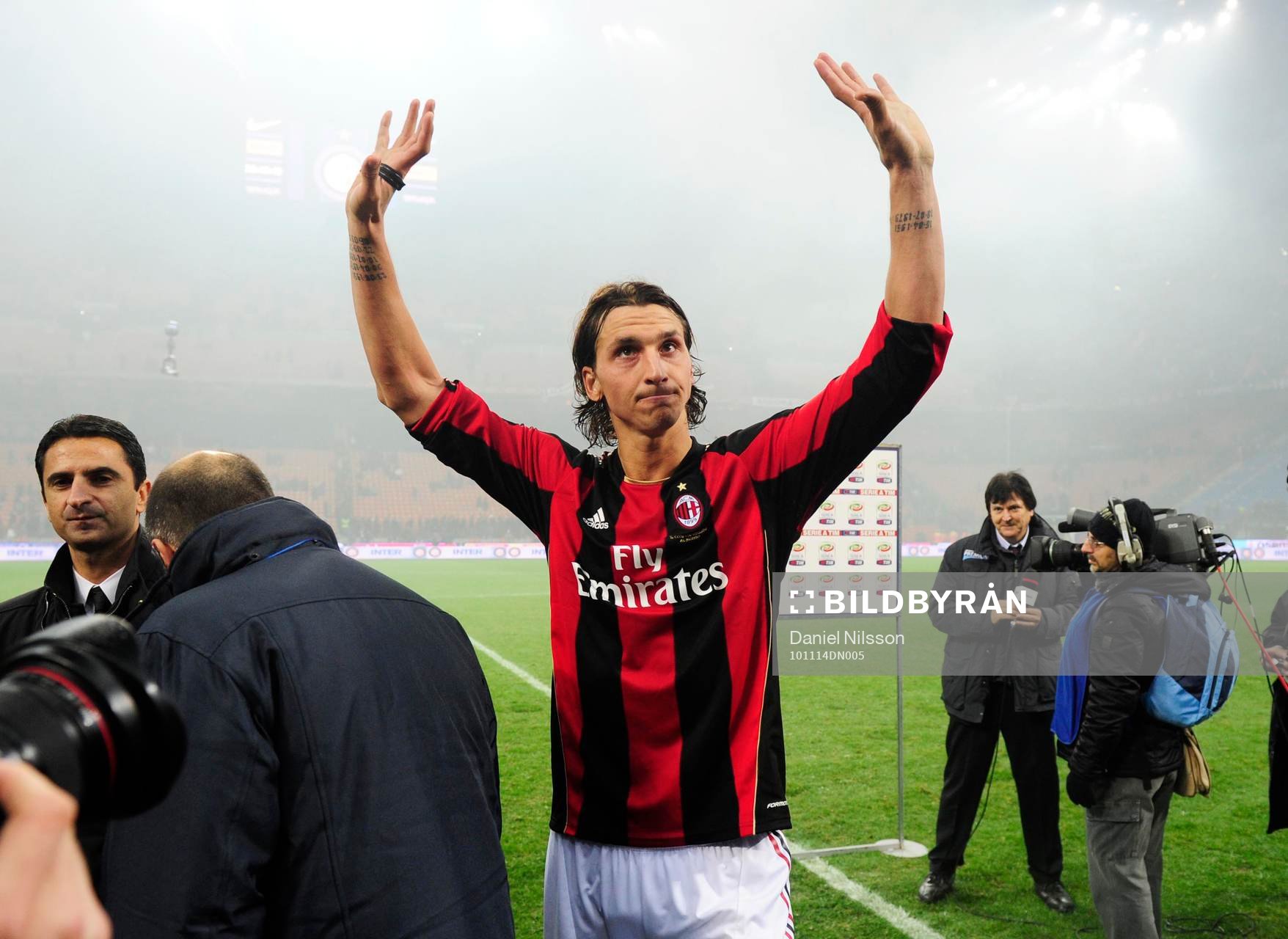 Zlatan Ibrahimovic, Milan jubel