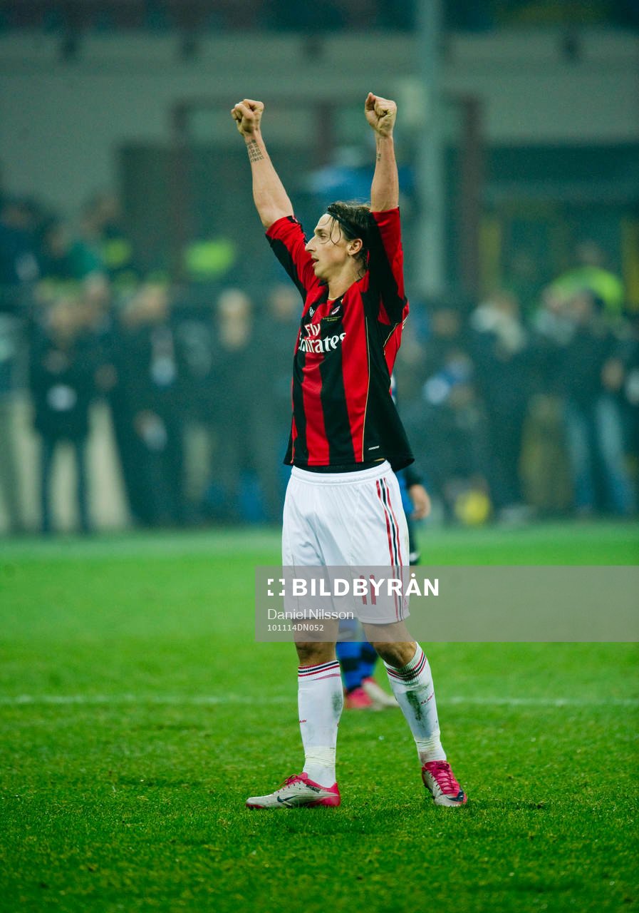 Zlatan Ibrahimovic, Milan jubel