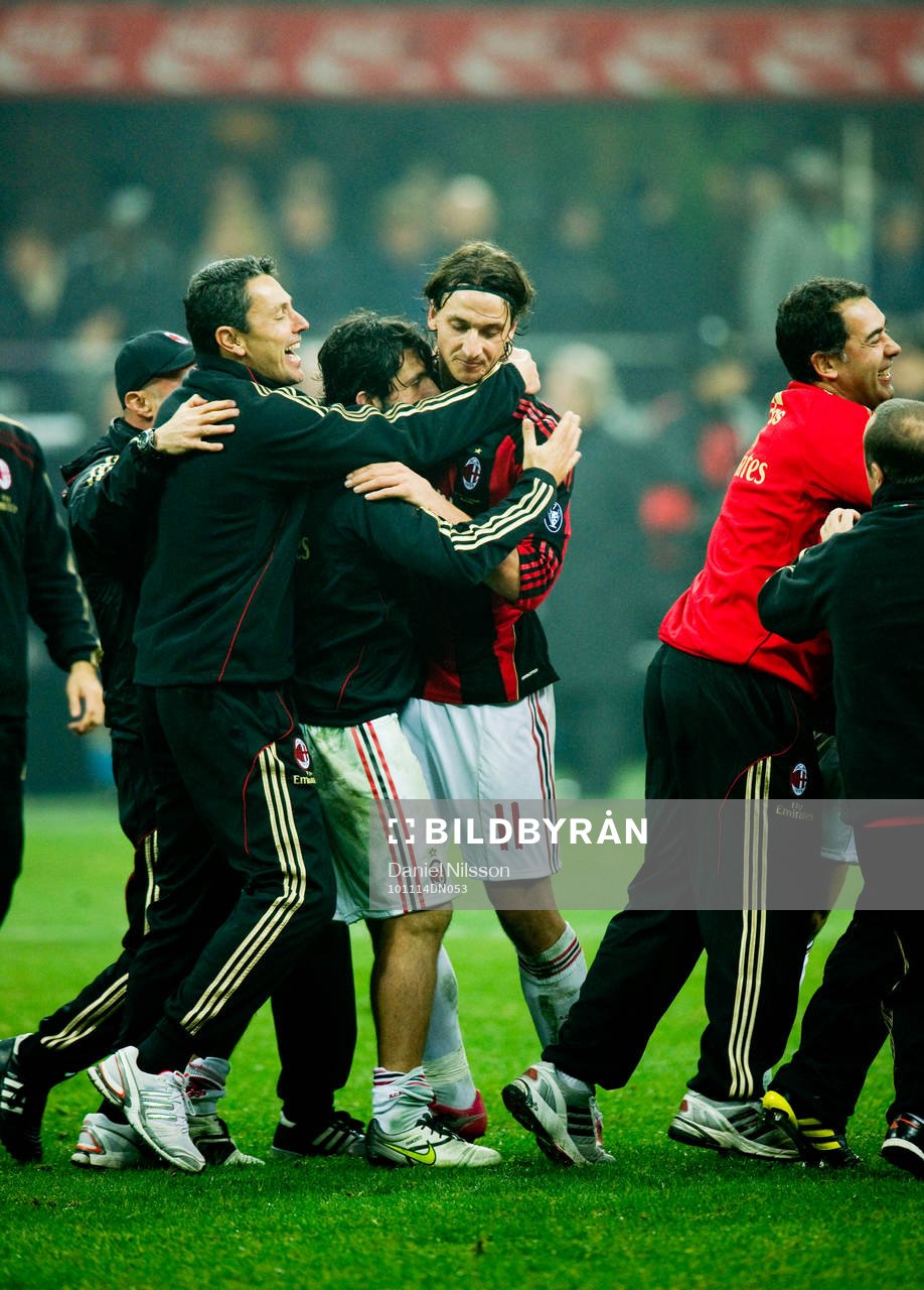 Zlatan Ibrahimovic, Milan jubel