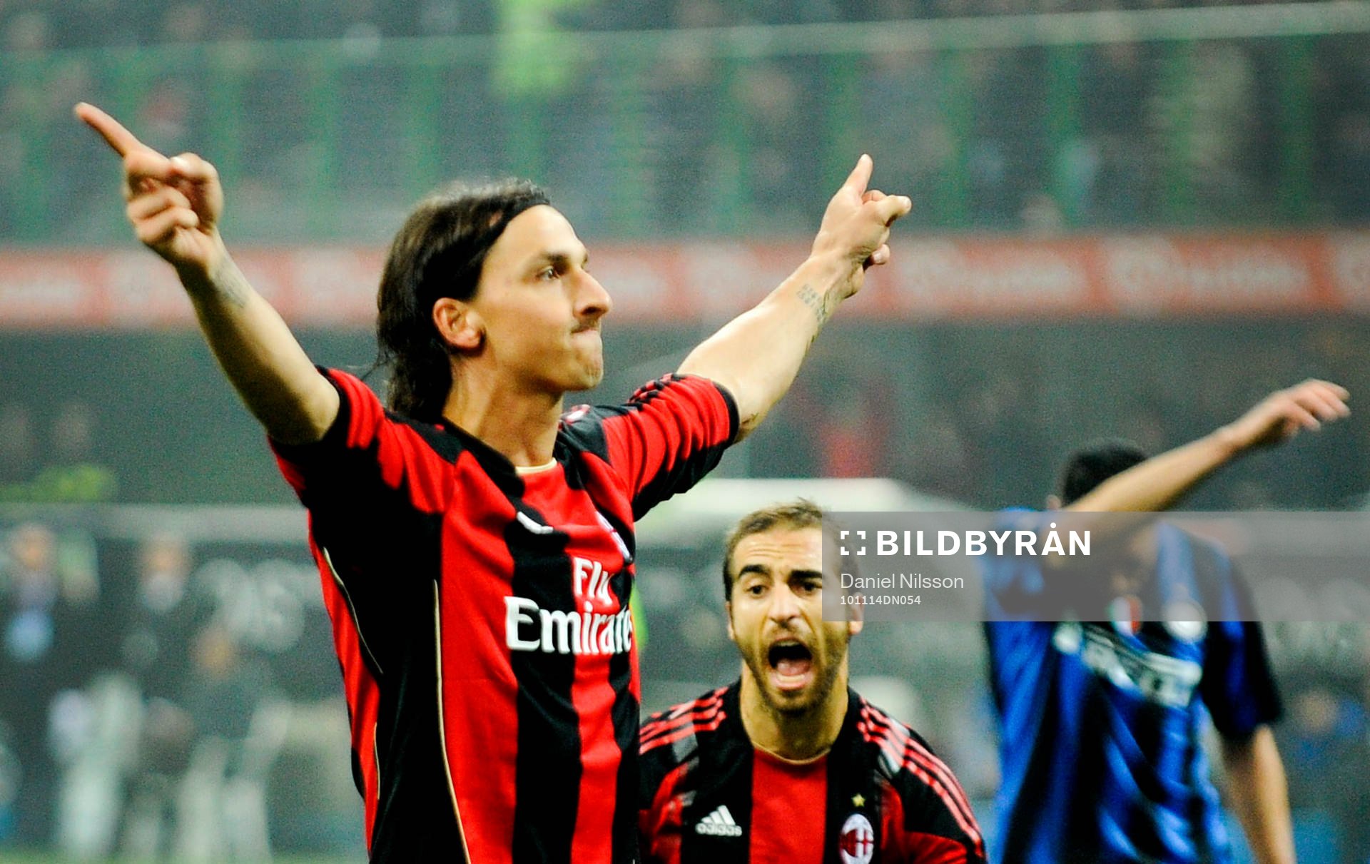 Zlatan Ibrahimovic, Milan jubel