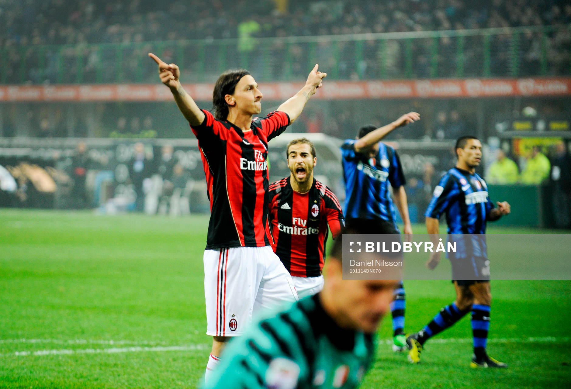 Zlatan Ibrahimovic, Milan jubel