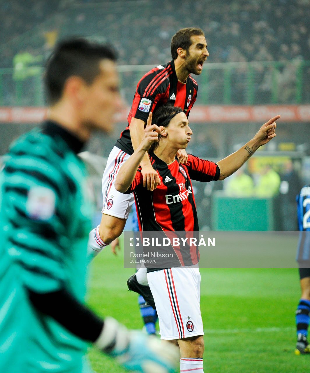 Zlatan Ibrahimovic, Milan jubel