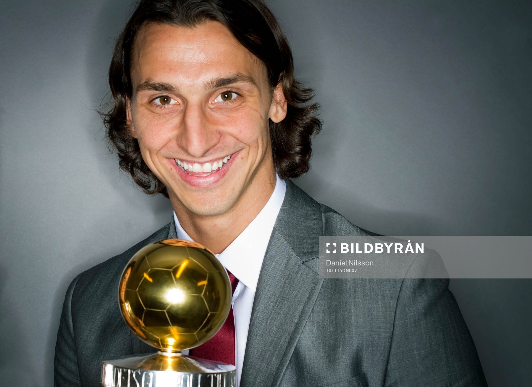 Zlatan Ibrahimovic fick guldbollen