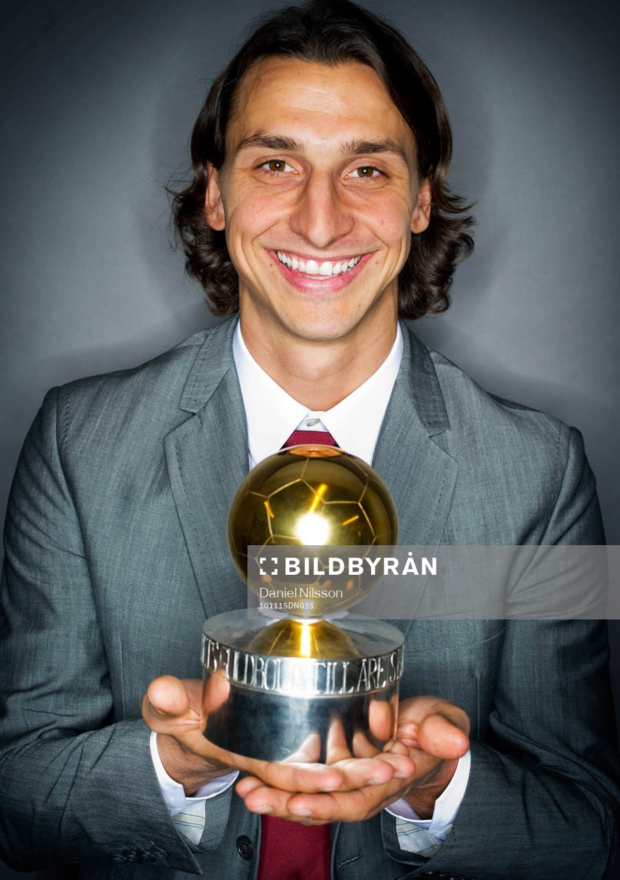 Guldbollen till Zlatan Ibrahimovic