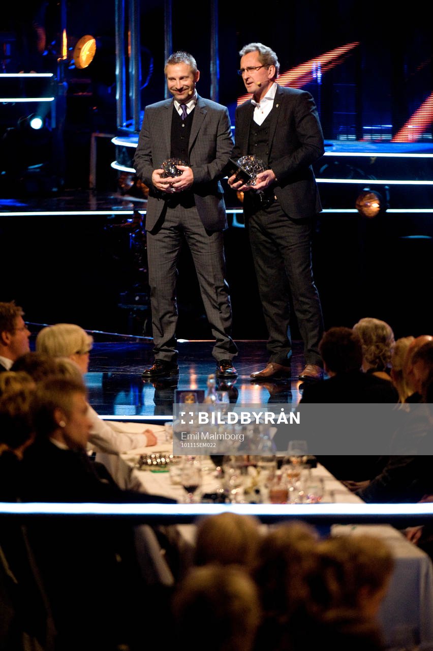 Thomas Dennerby och Erik Hamrén. Tränare