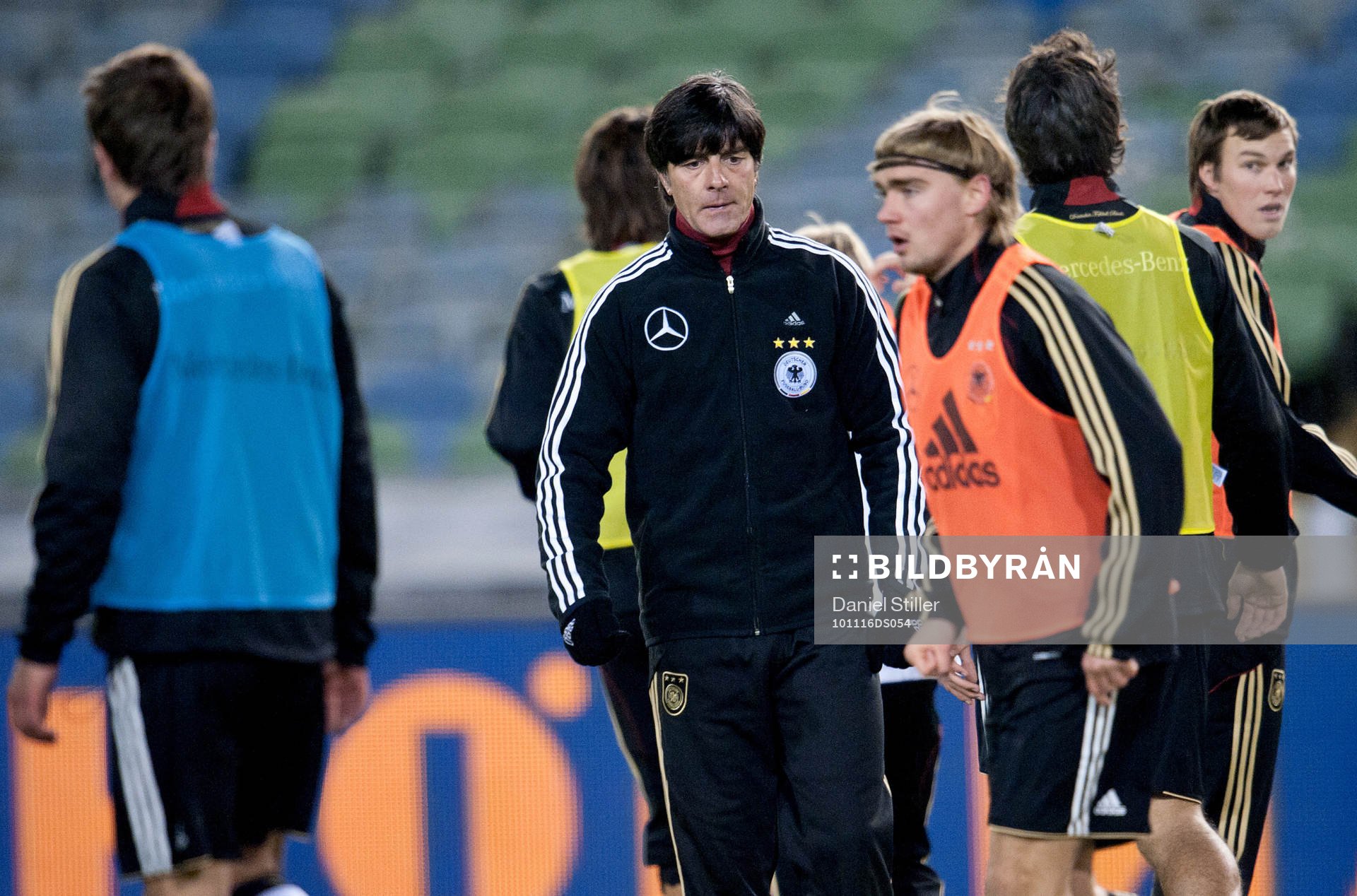 Joachim Löw, förbundskapten, och Marcel Schmelzer