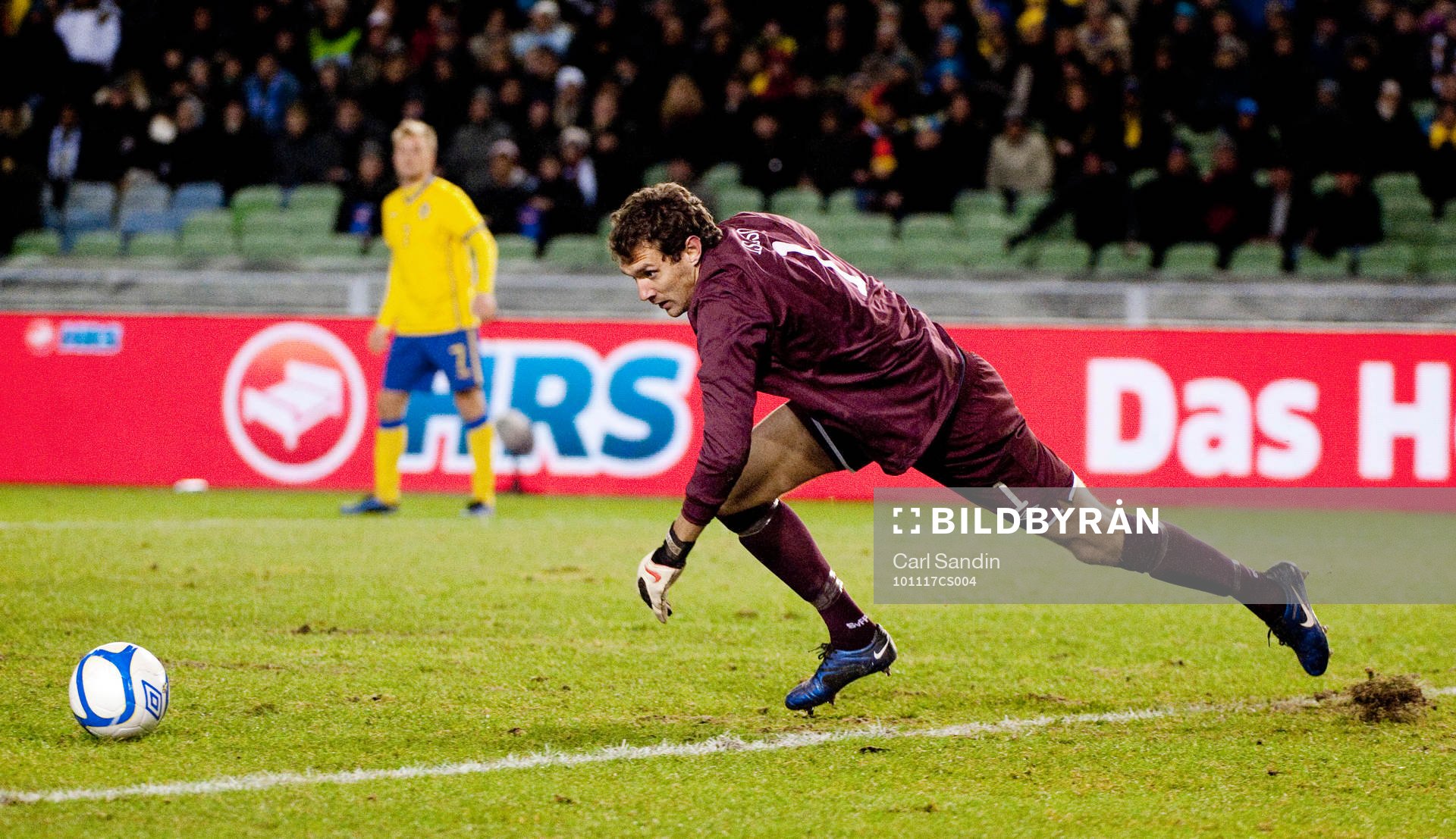 Andreas Isaksson, målvakt, Sverige