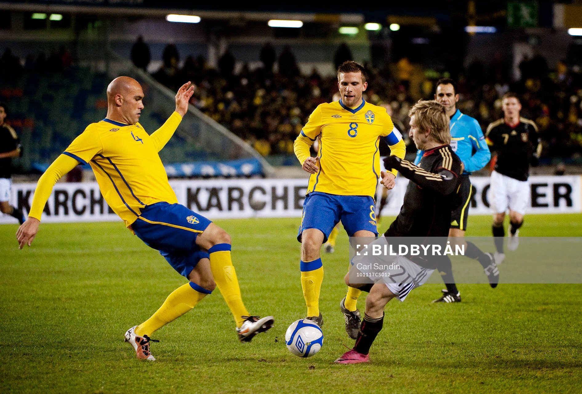 Daniel Majstorovic, Sverige, Anders Svensson, Sverige, Marko Marin, Tyskland.