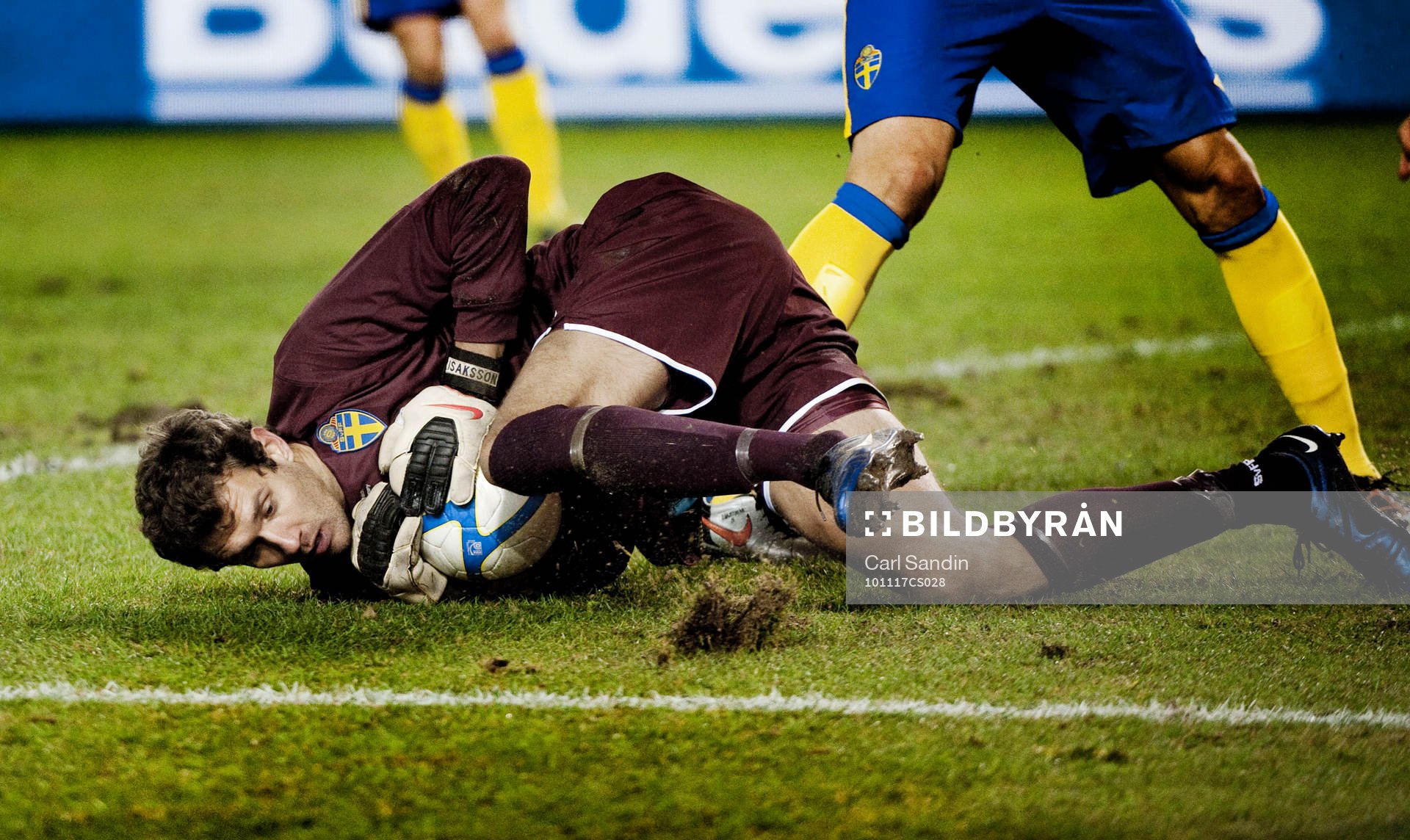 Andreas Isaksson, målvakt, Sverige