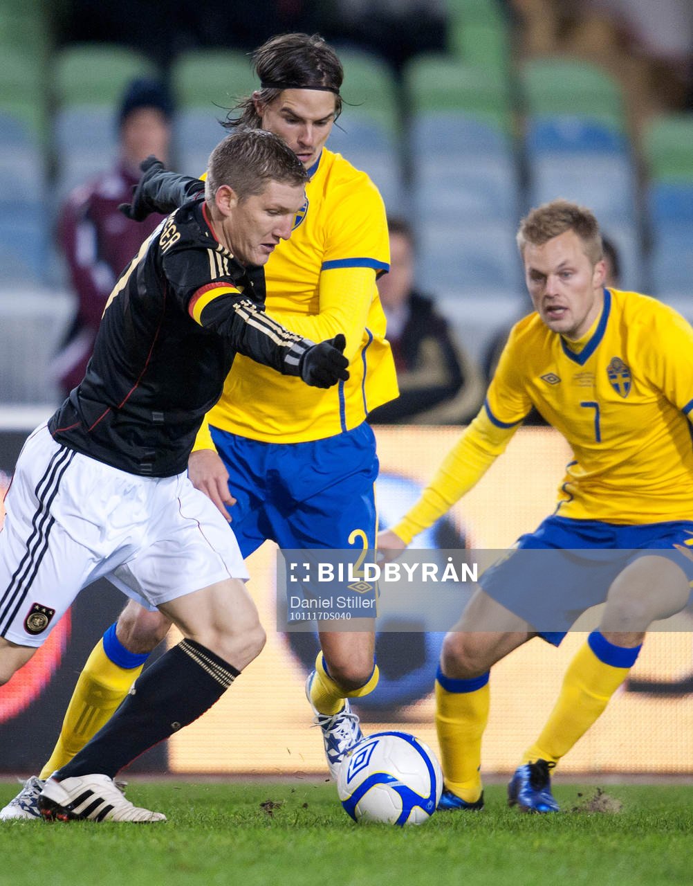 Bastian Schweinsteiger, Tyskland, Mikael Lustig, Sebastian