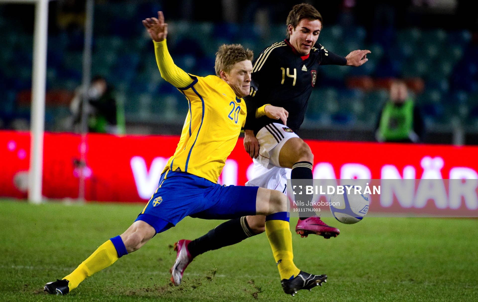  Rasmus Elm, Sverige,  Mario Götze, Tyskland.