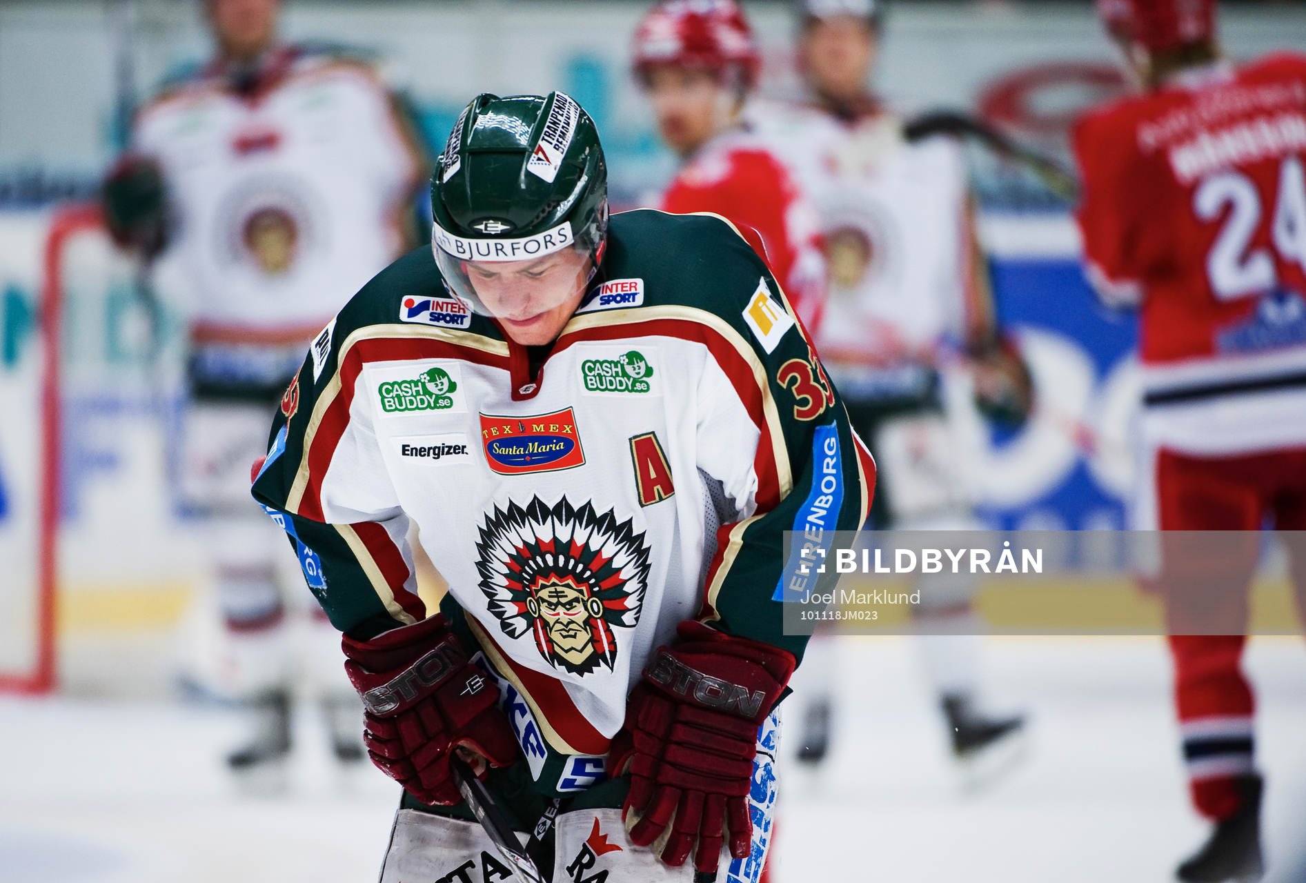 Riku Hahl, Frölunda, har ont
