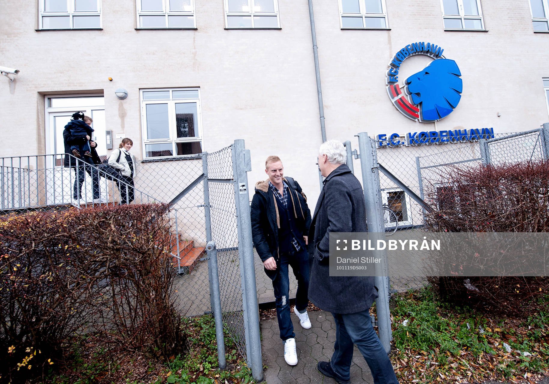 Peter Larsson, Glenn Hysén, FCKs träningsanläggning