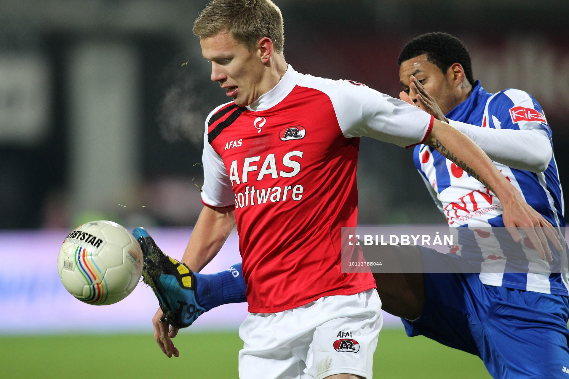 Pontus Wernbloom, AZ och Calvin Jong-A-Pin, Heerenveen