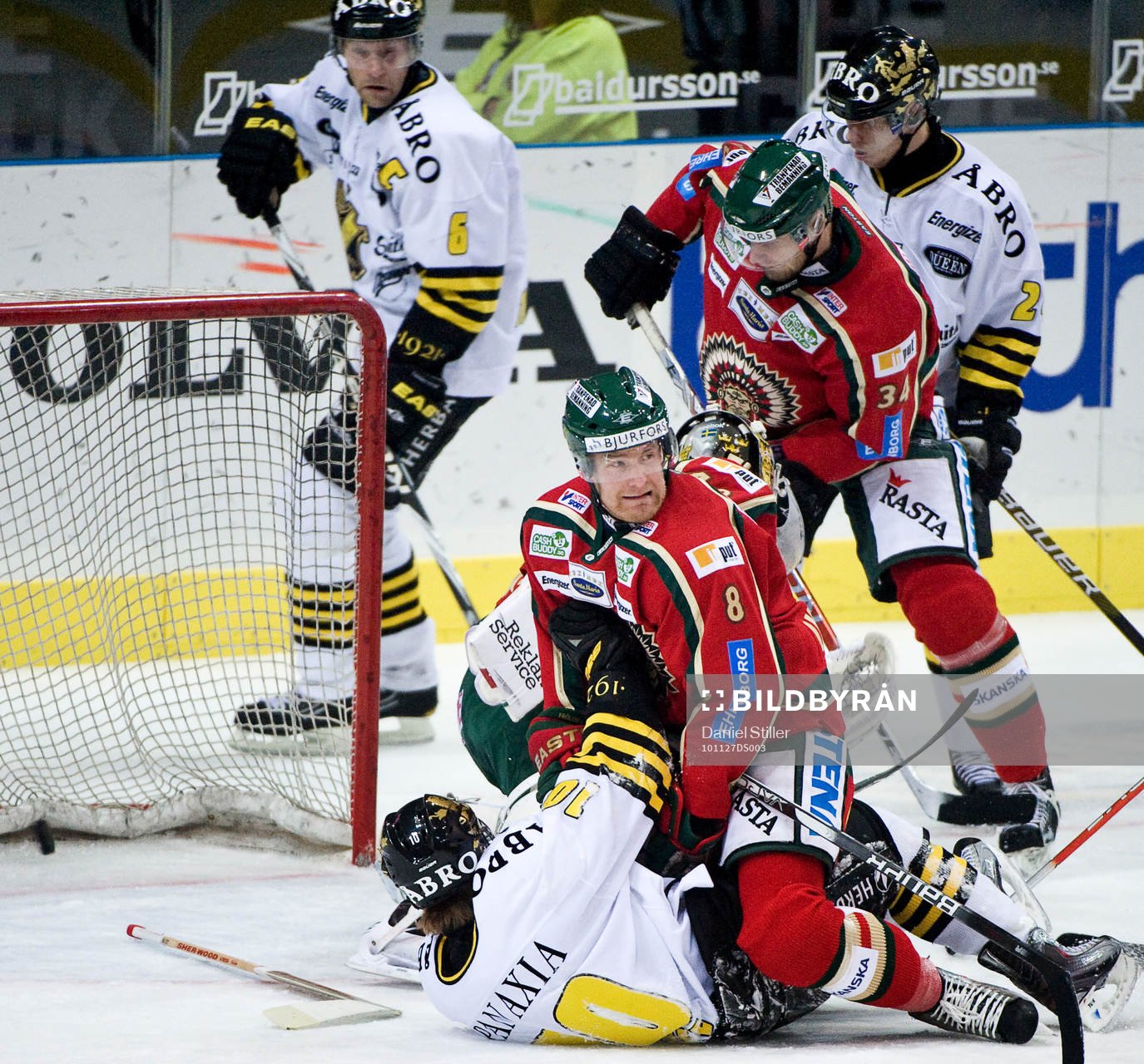 Ville Mäntymaa, Frölunda, Johannes Salmonsson, AIK, gör
