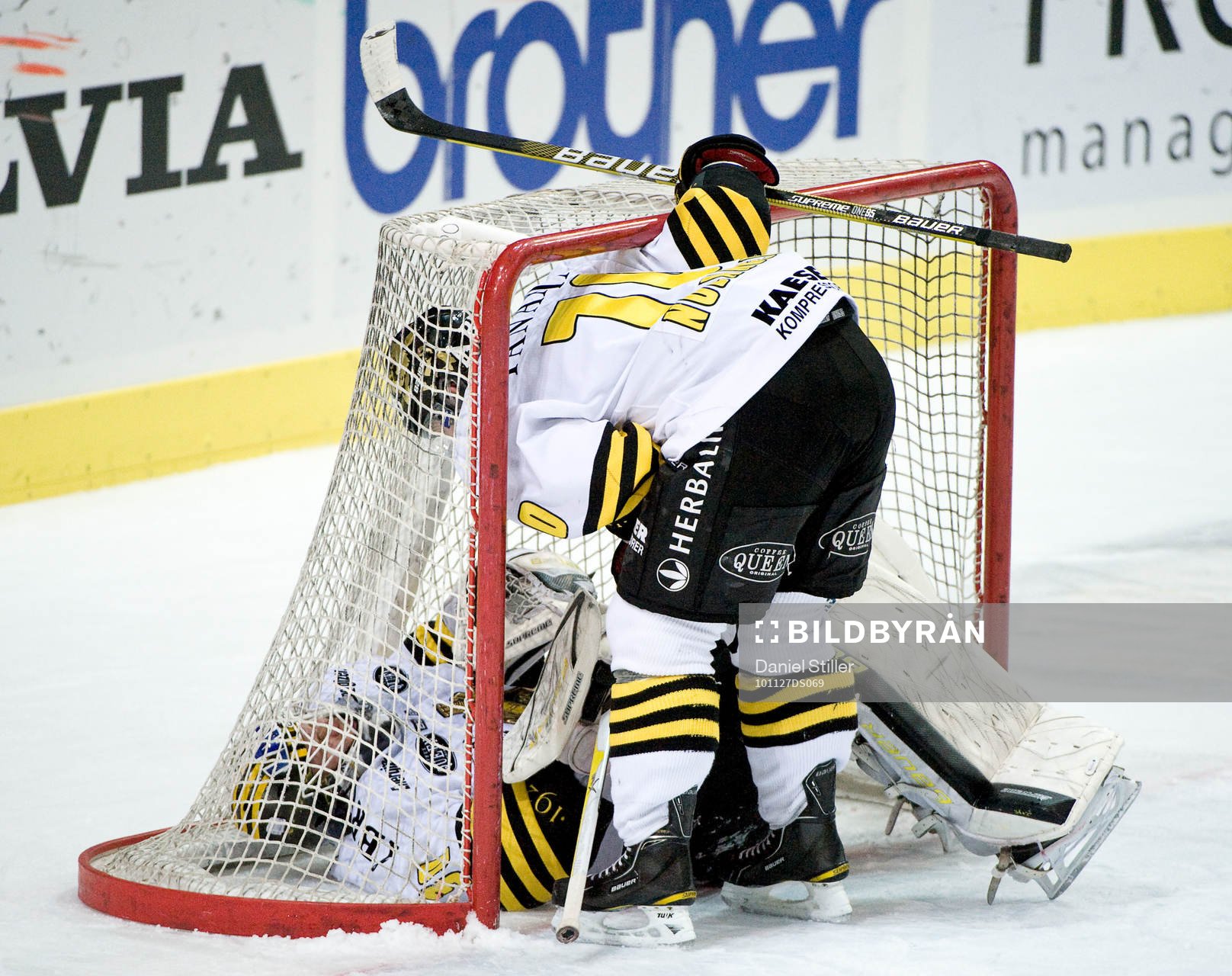 Peter Nolander, Victor Fast, målvakt AIK