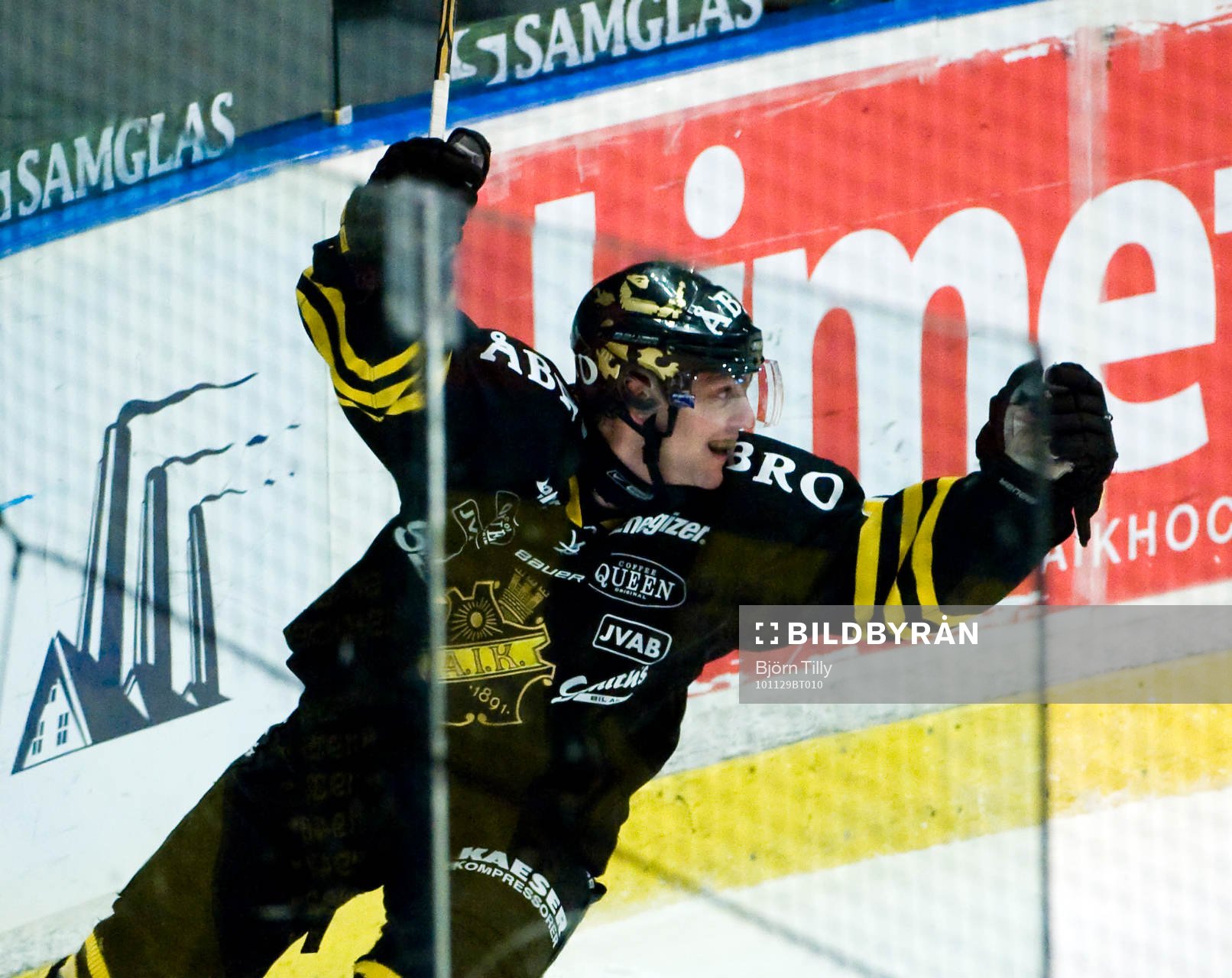 Oscar Steen, AIK, jubel