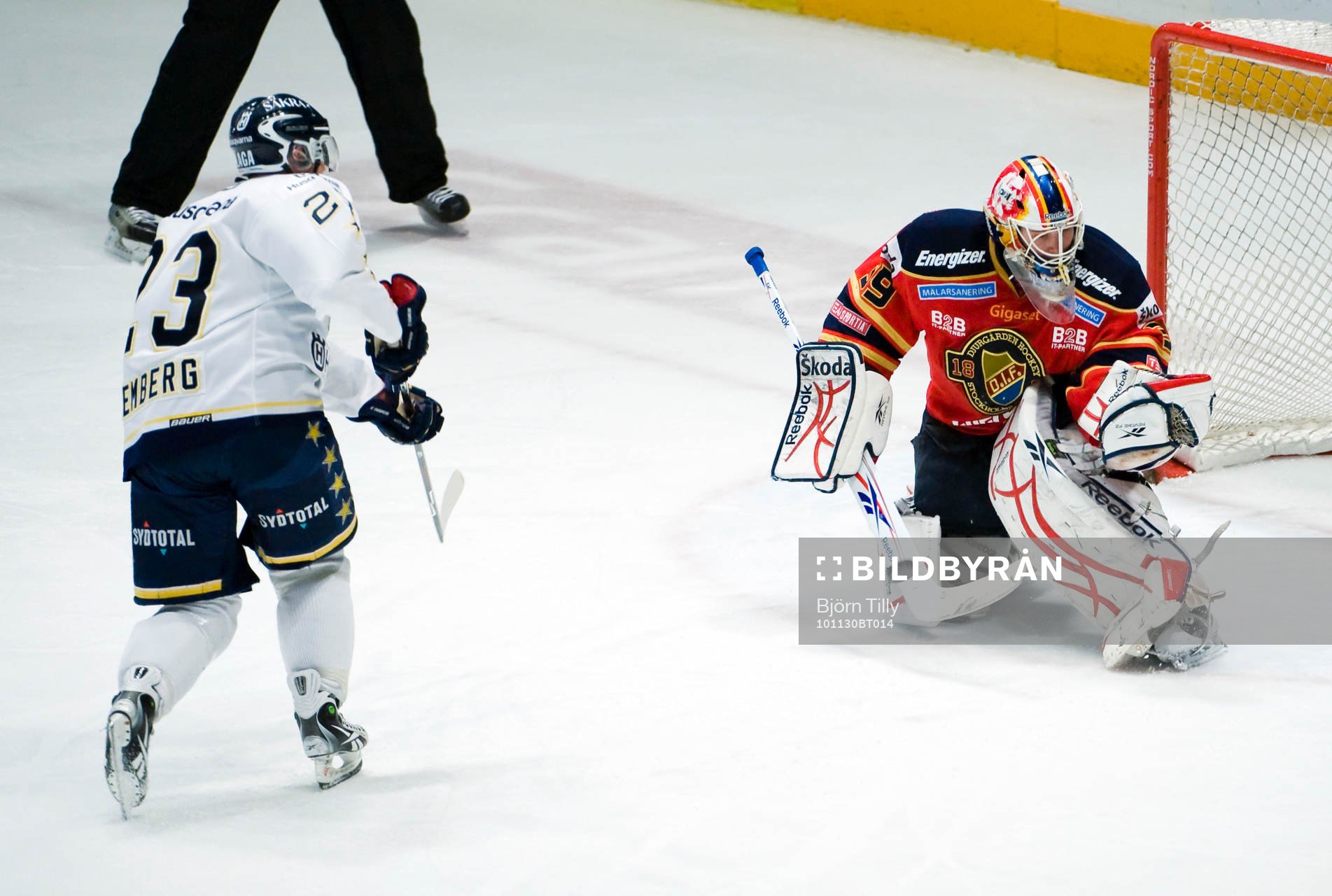 Fredrik Bremberg, HV71 lyckas inte överlista Stefan