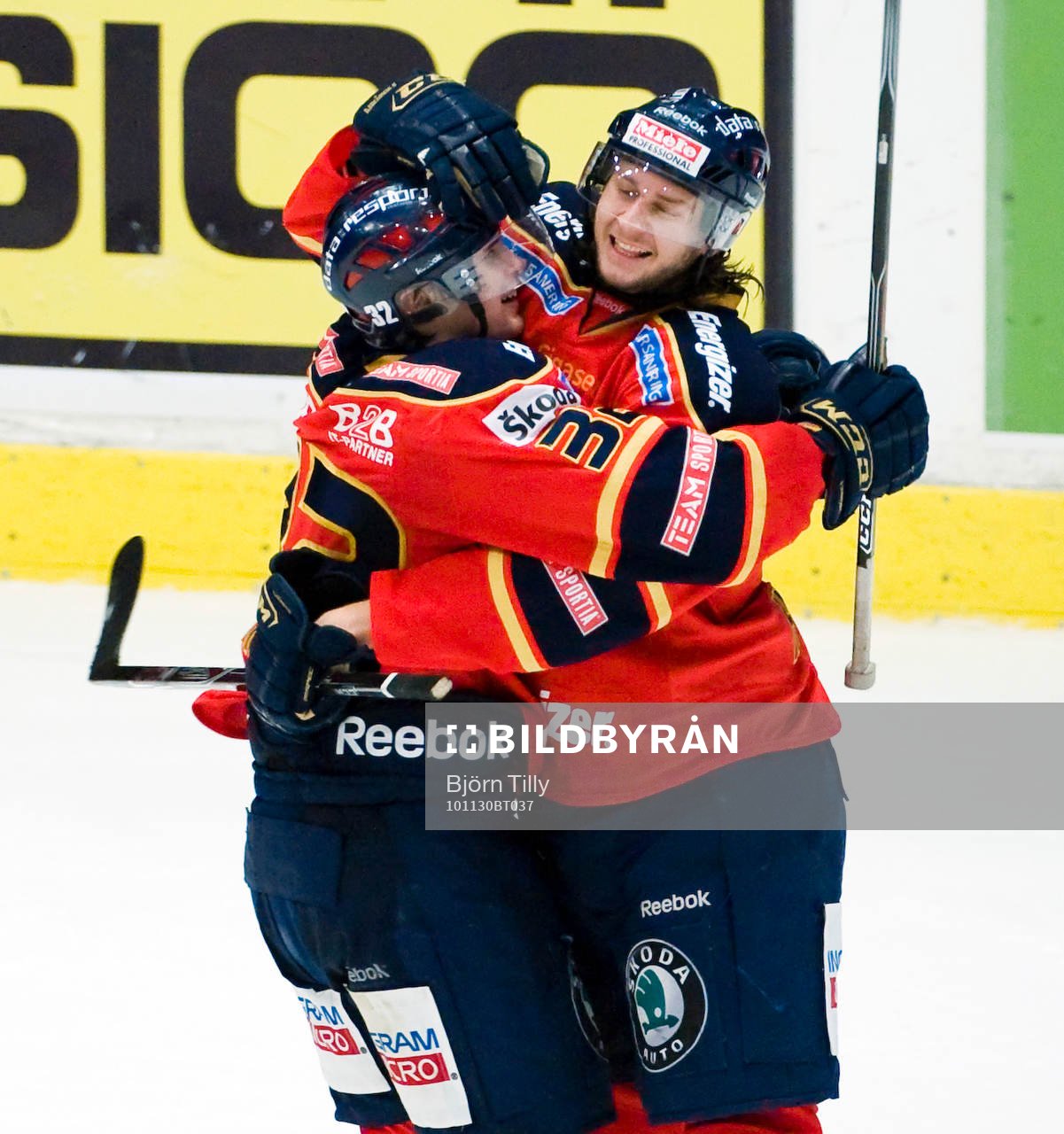 Marcus Krüger och Andreas Holmqvist, Djurgården, jubel