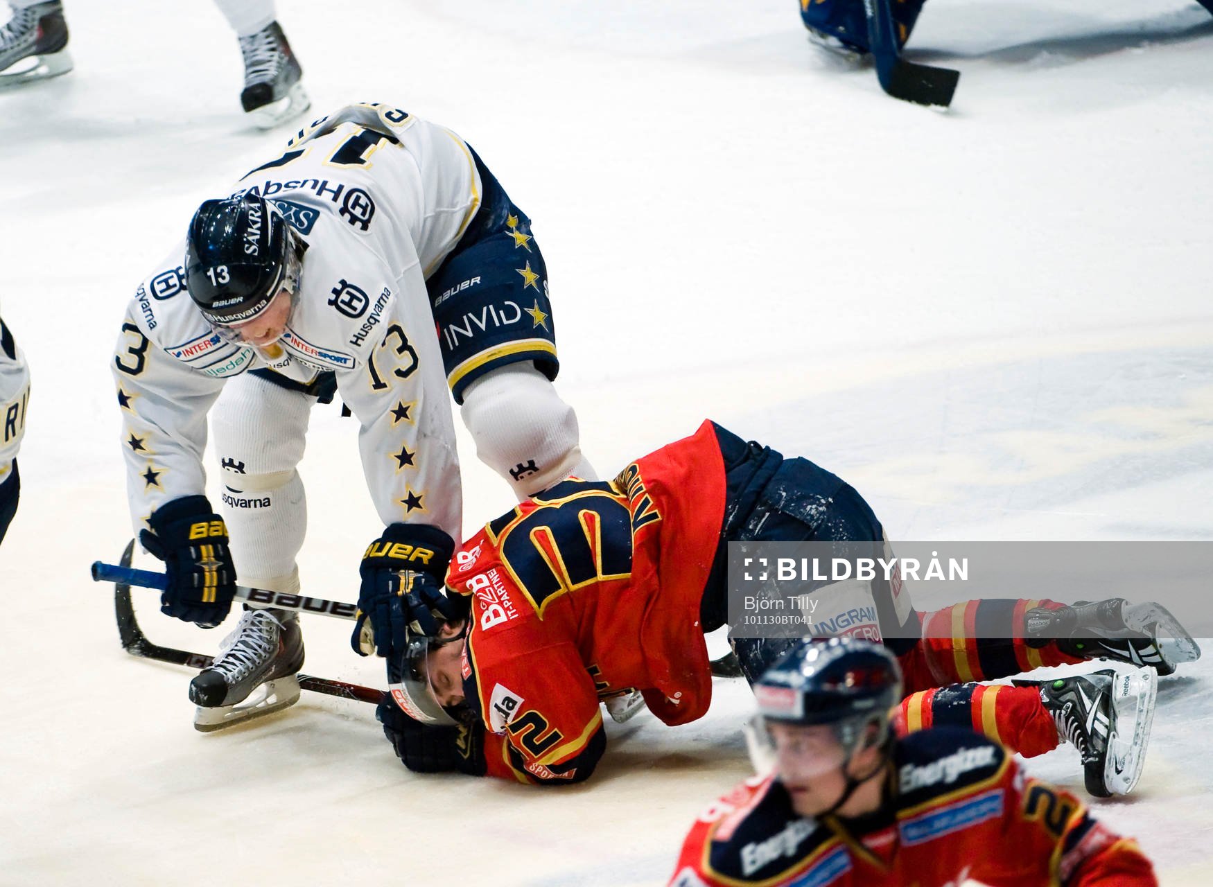 Oscar Sundh,HV71 och Marcus Krüger, Djurgården