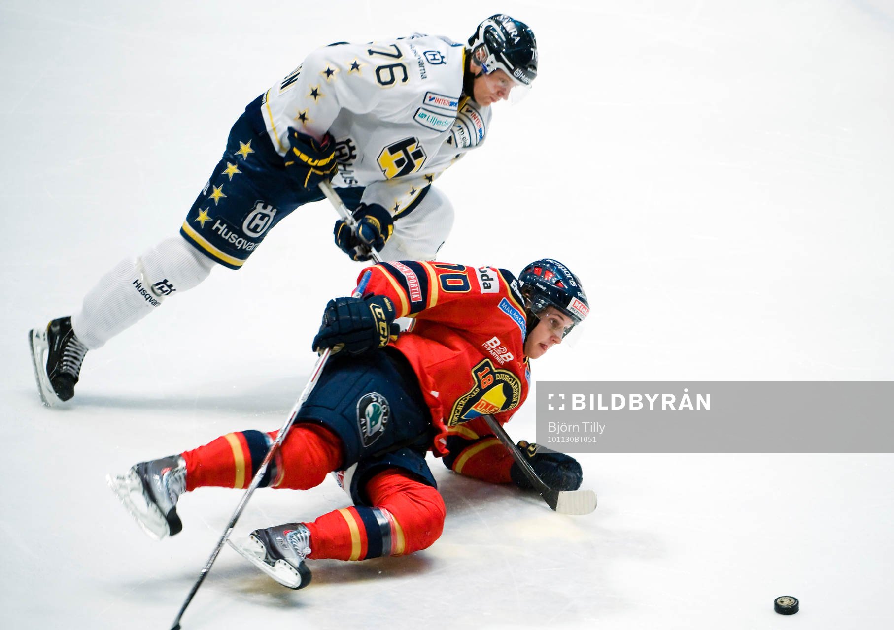 Johan Davidsson, HV71 och Mario Kempe, Djurgården