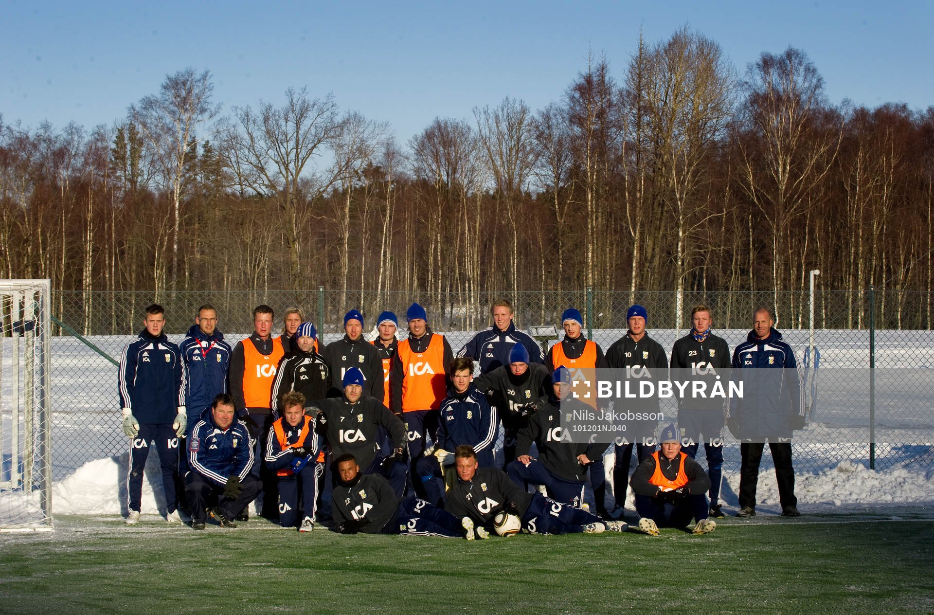 Fotboll, allsvenskan, IFK Göteborg tränar i vintern