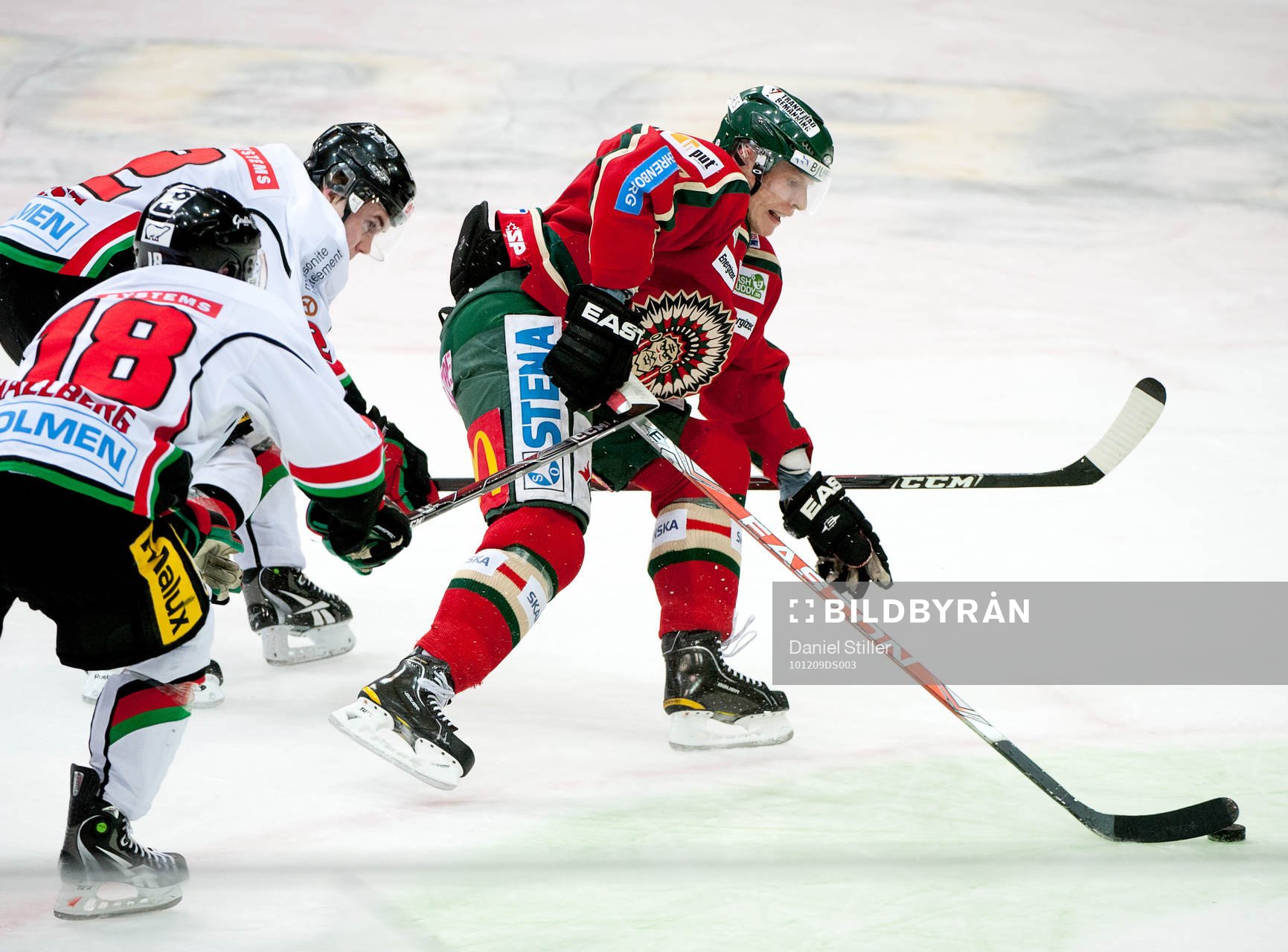 Mika Pyörälä, Frölunda, Jens Westin, Per Hållberg, Modo