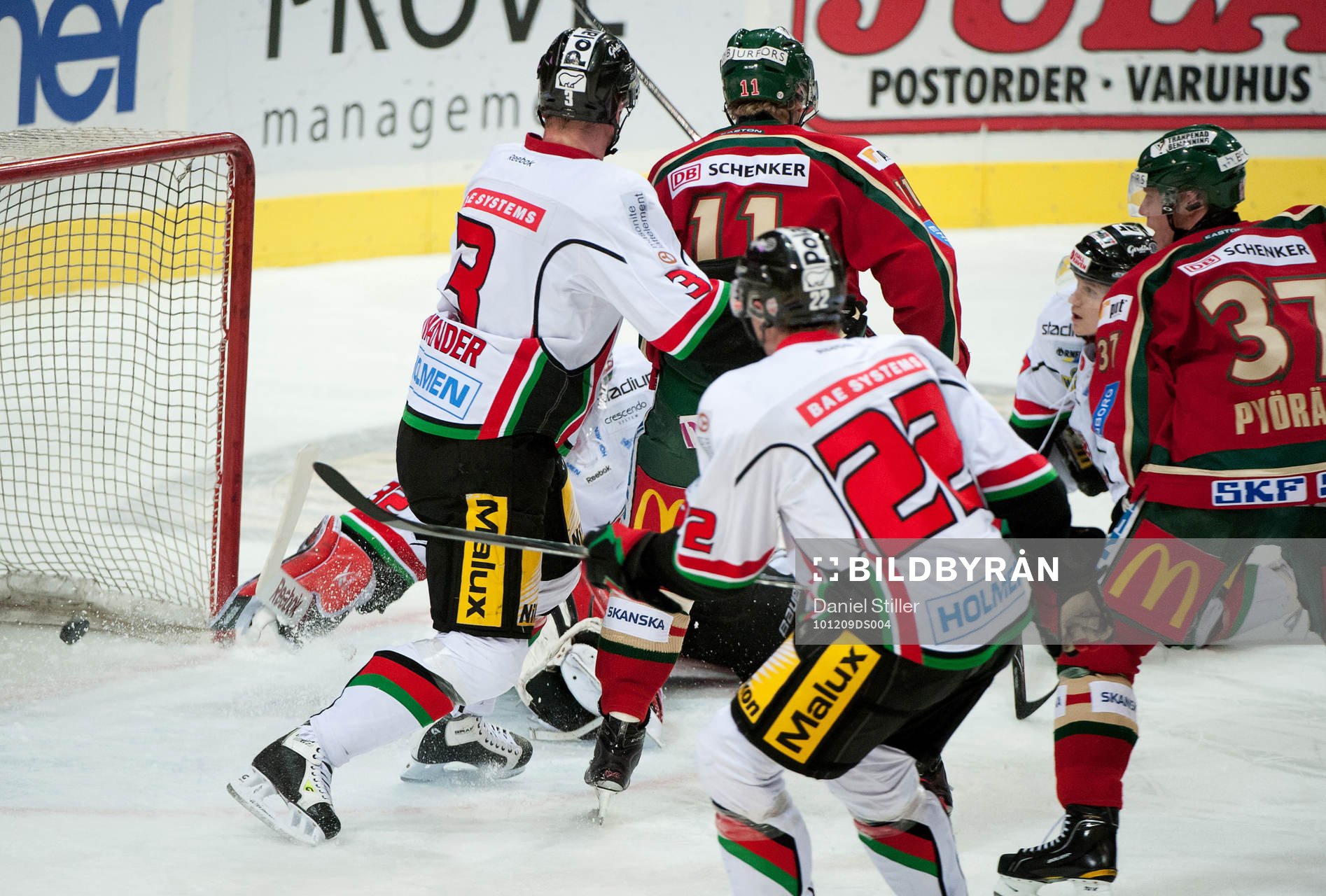 Mika Pyörälä, Frölunda, gör 2-0