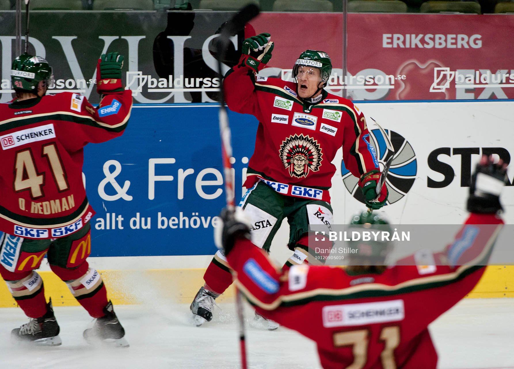 Niklas Andersson, Frölunda, jubel