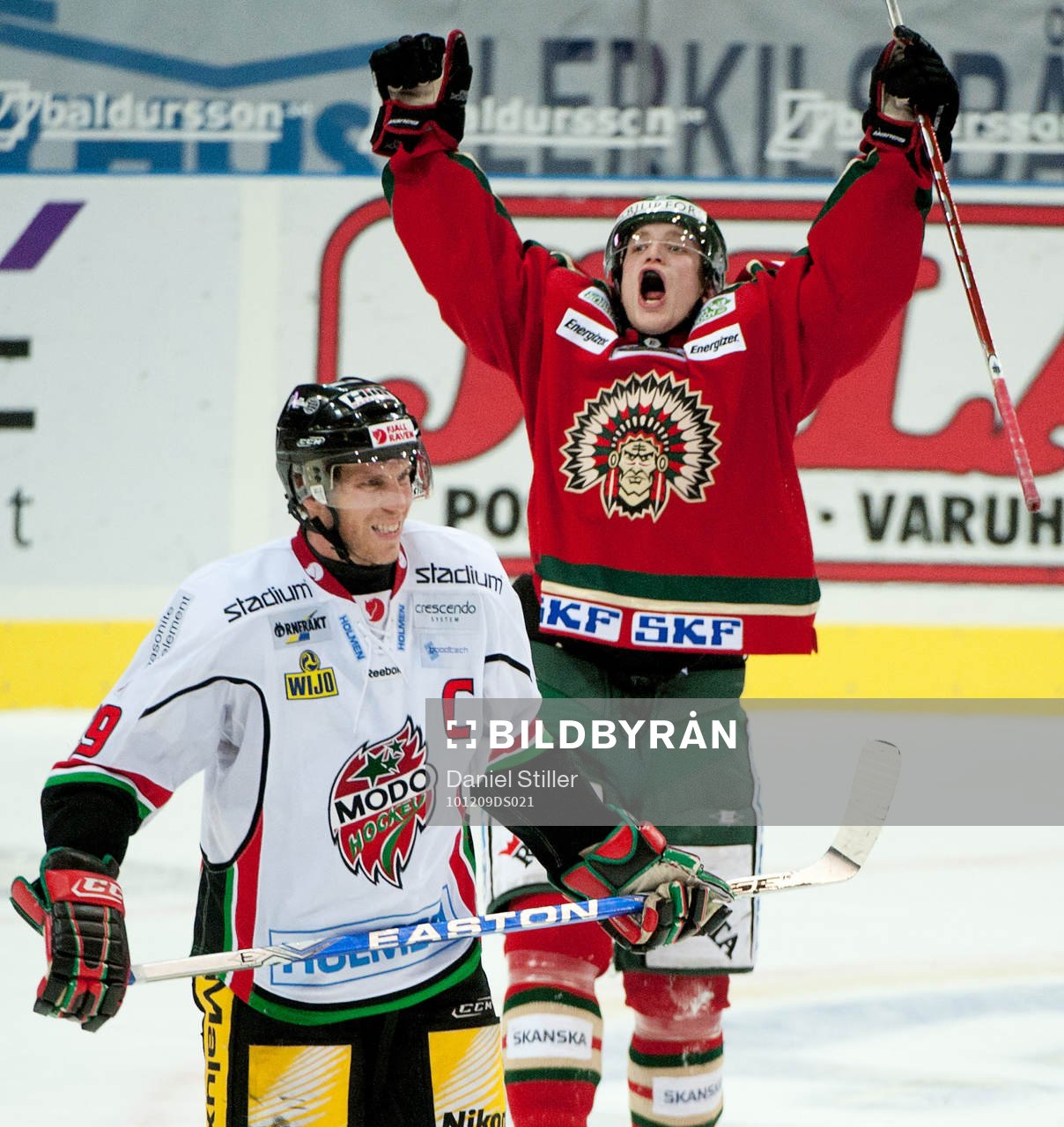Robin Lindqvist, Frölunda, jubel, Per Svartvadet, Modo