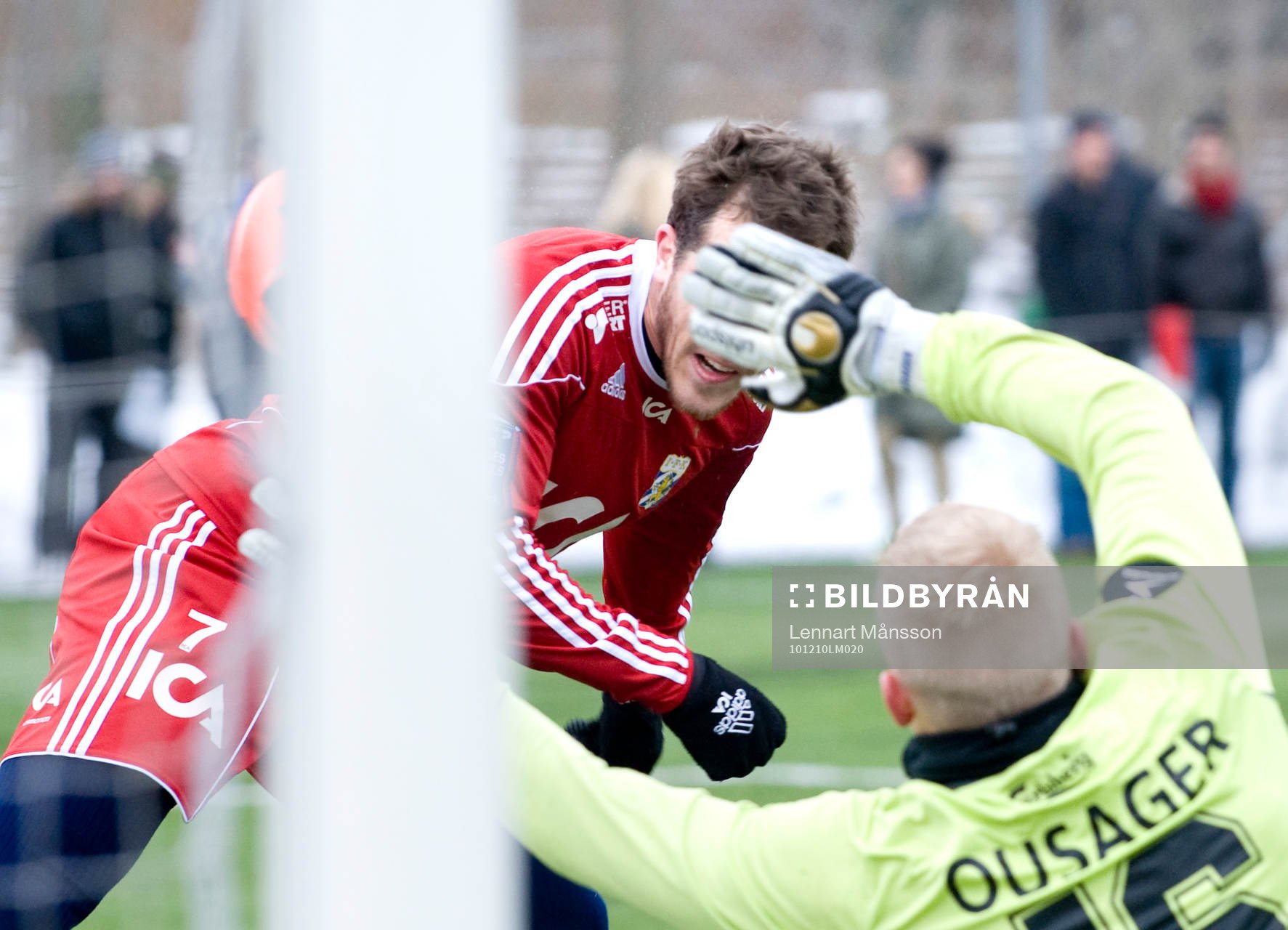 1-2 Tobias Hysén nickar in ledningsmålet