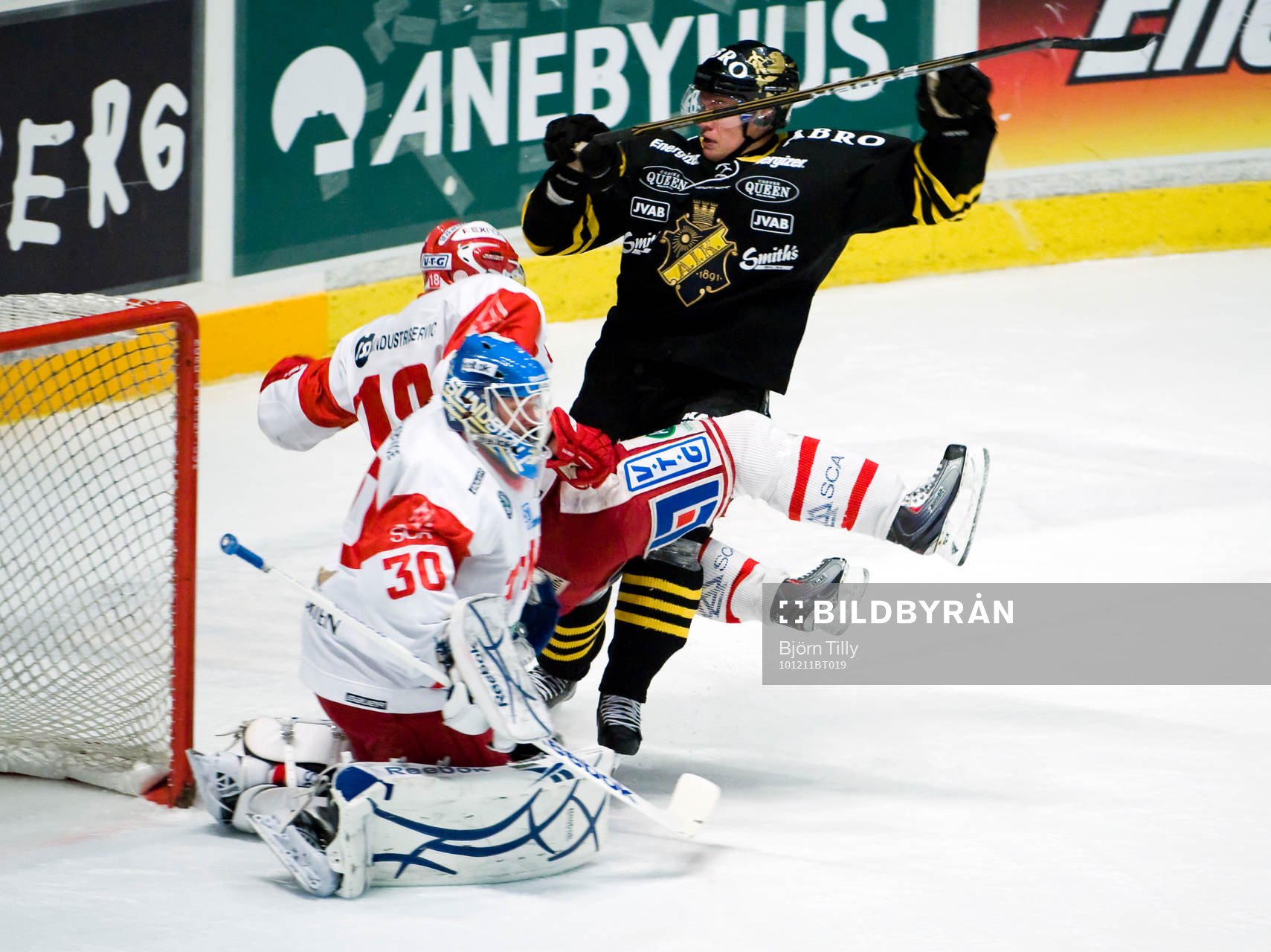 Gustaf Lindvall, målvakt, Antti Halonen, Timrå och Patric