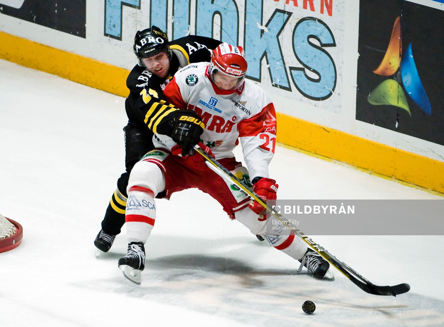Johan Andersson, AIK och Alexander Larsson, Timrå