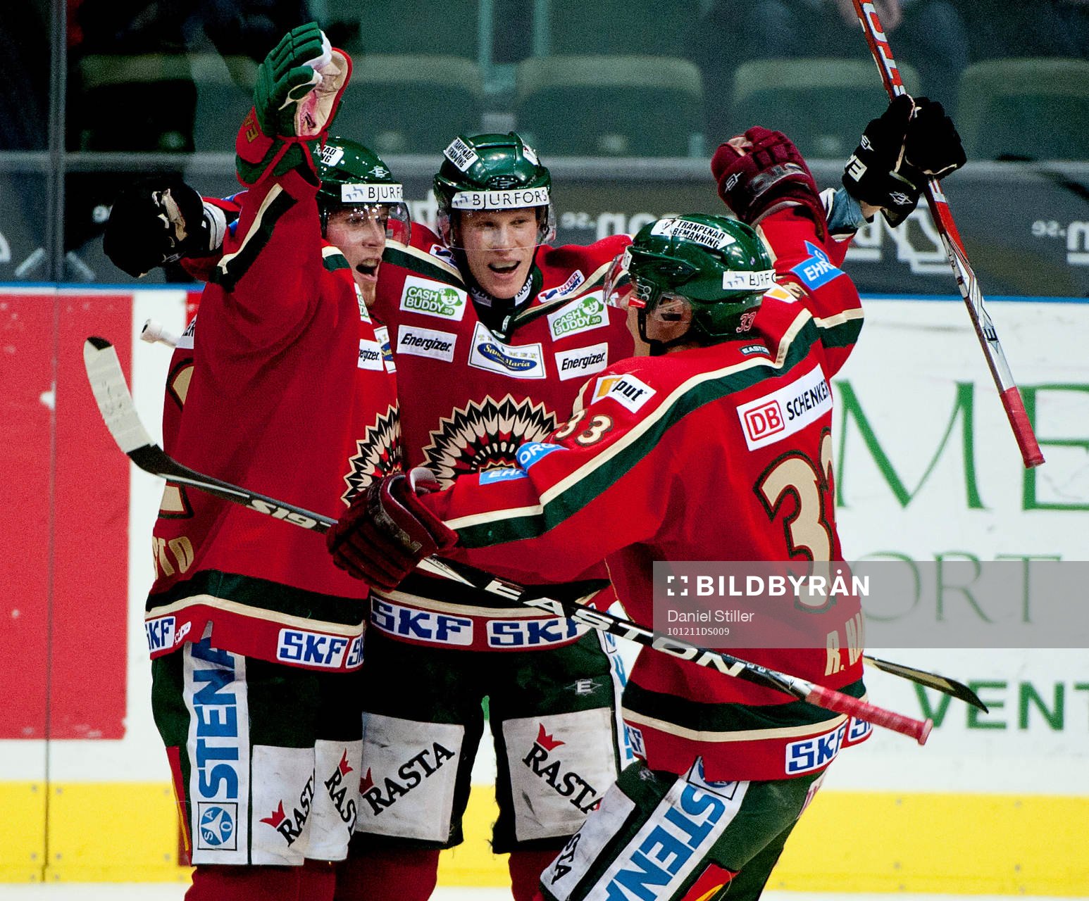 Mika Pyörälä, Toni Koivisto och Riku Haal, Frölunda