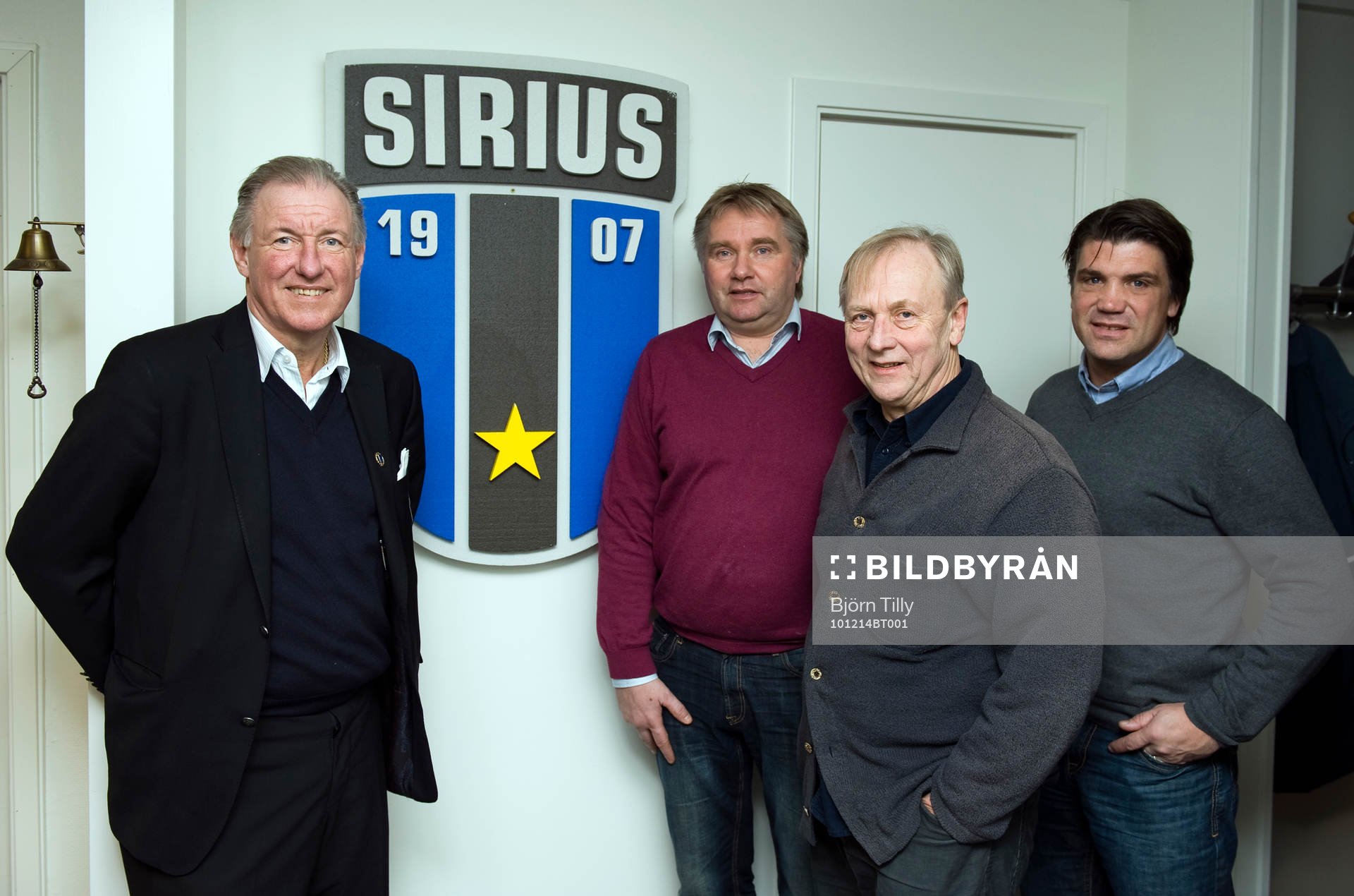 Lasse Svensson, Pelle Nohr, Bengt Ågerup och Bosse