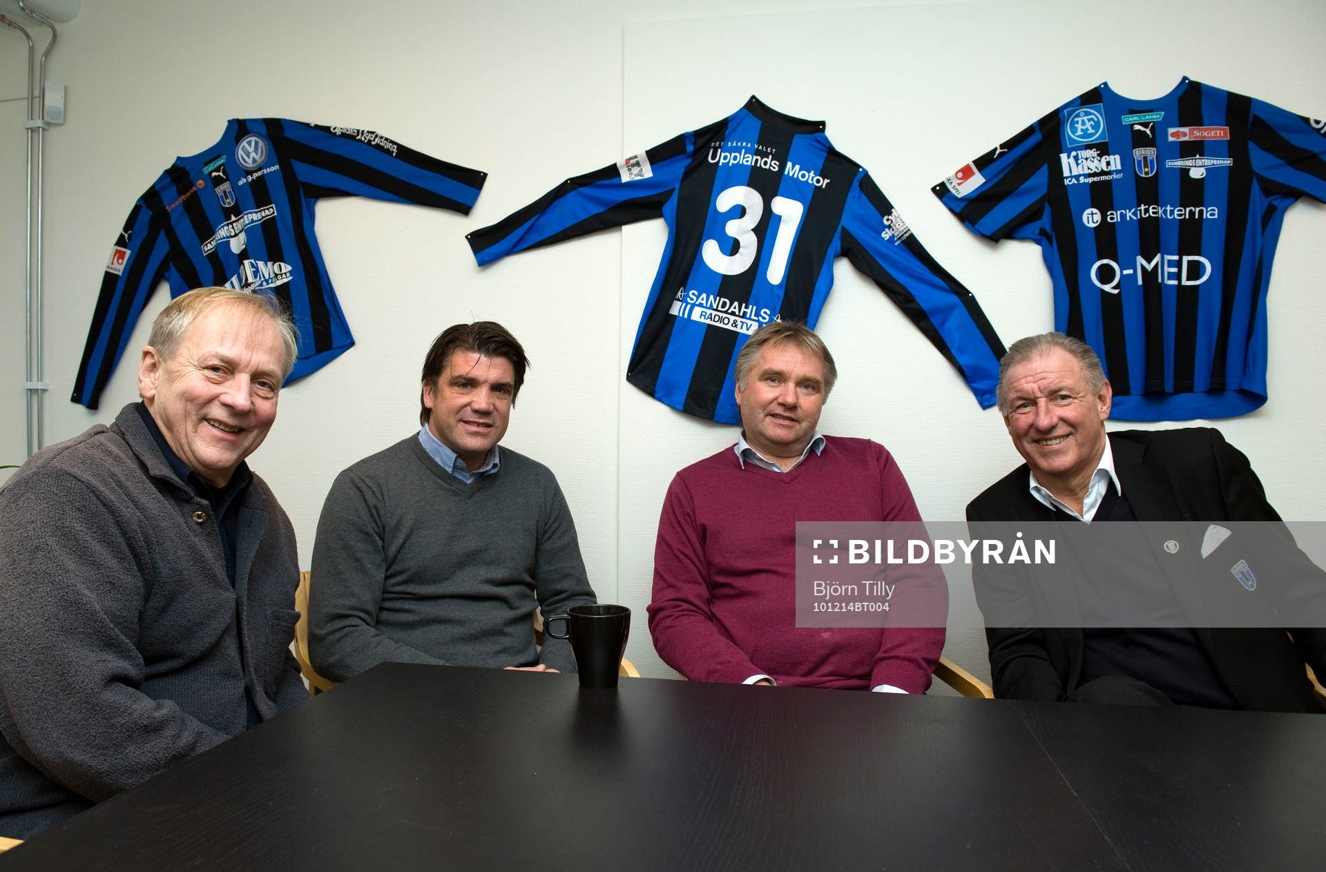 Bengt Ågerup, Bosse Andersson, Pelle Nohr och Lasse