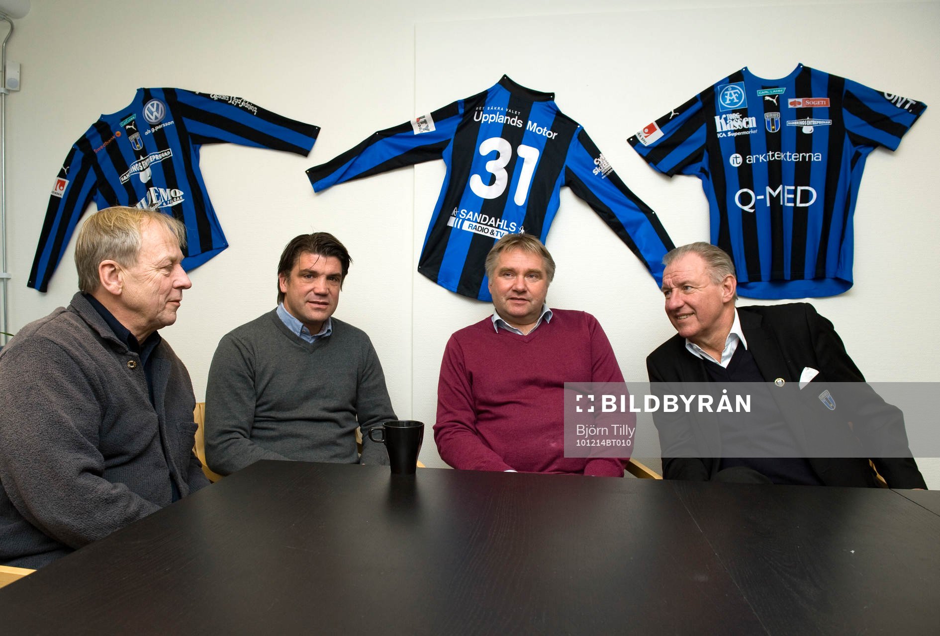 Bengt Ågerup, Bosse Andersson, Pelle Nohr och Lasse